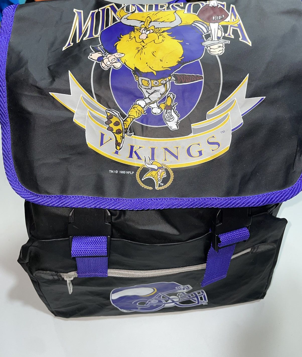NFL × Vintage Vintage 1995 Vikings Minnesota Waterproof bag NFL Size ONE SIZE - 1 Thumbnail