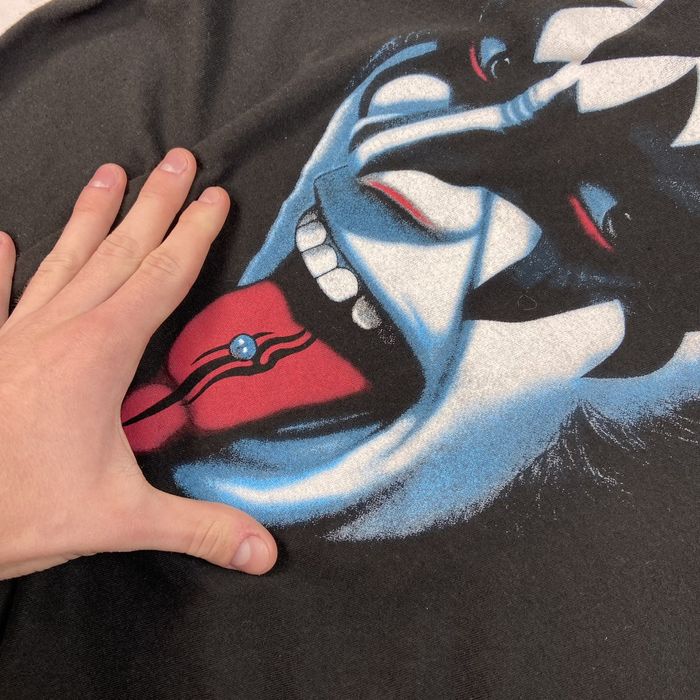 Vintage 90s RARE VINTAGE Gene Simmons Kiss Band Tour Tee Rock | Grailed