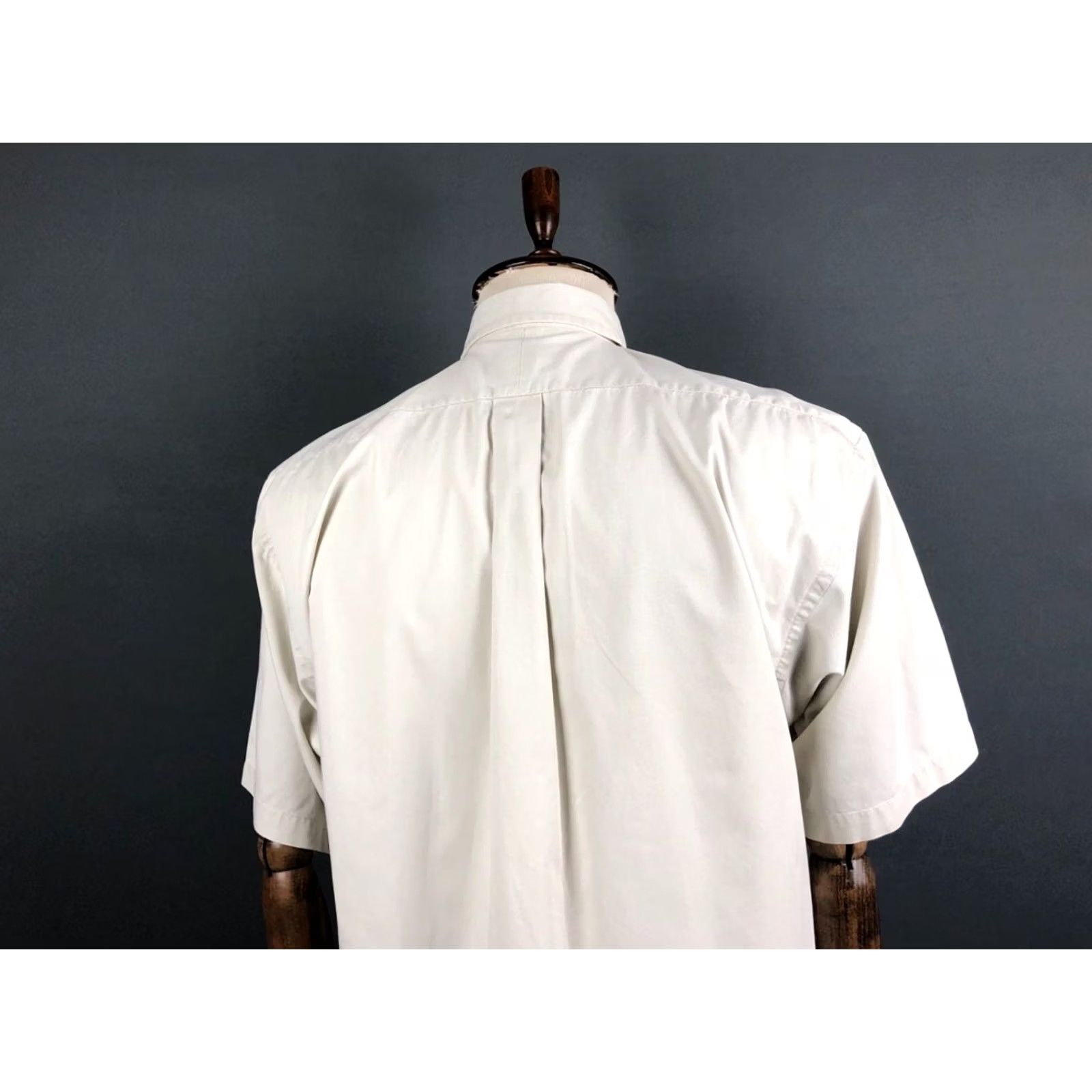Ralph Lauren Ralph Lauren Men's Shirt Ivory Cotton Classic Casual Button-Up Size 16.5 Size US XL / EU 56 / 4 - 5 Thumbnail