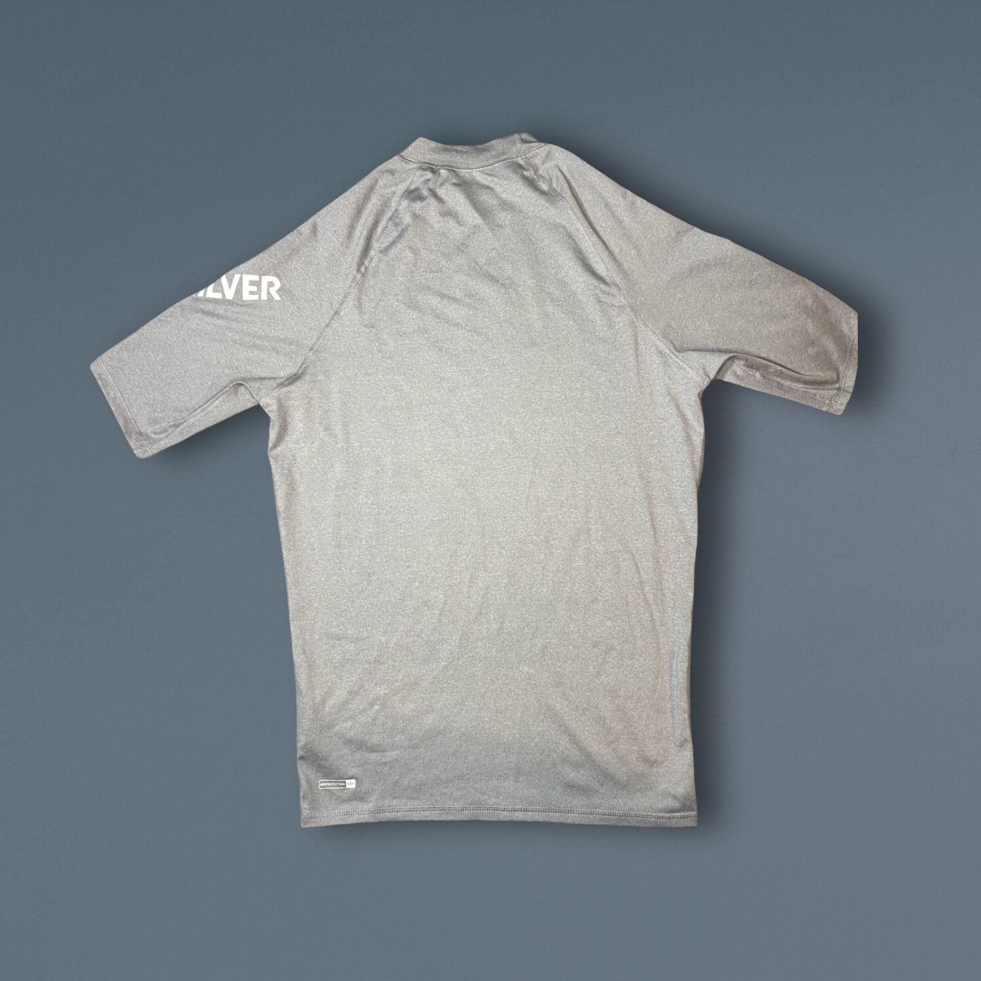 Quiksilver Quiksilver Classic Comp Logo Gray Short Sleeve Shirt UPF 50+ Size US L / EU 52-54 / 3 - 3 Thumbnail