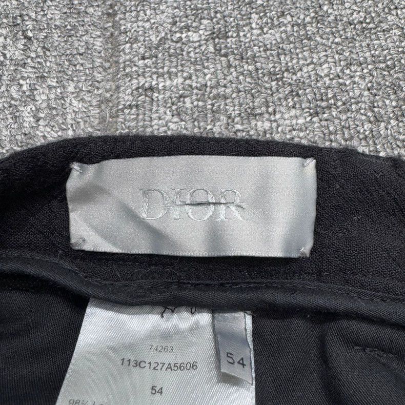 Dior Dior Solid color wool casual pants 2503-Nextarrow Size US 38 / EU 54 - 2 Thumbnail