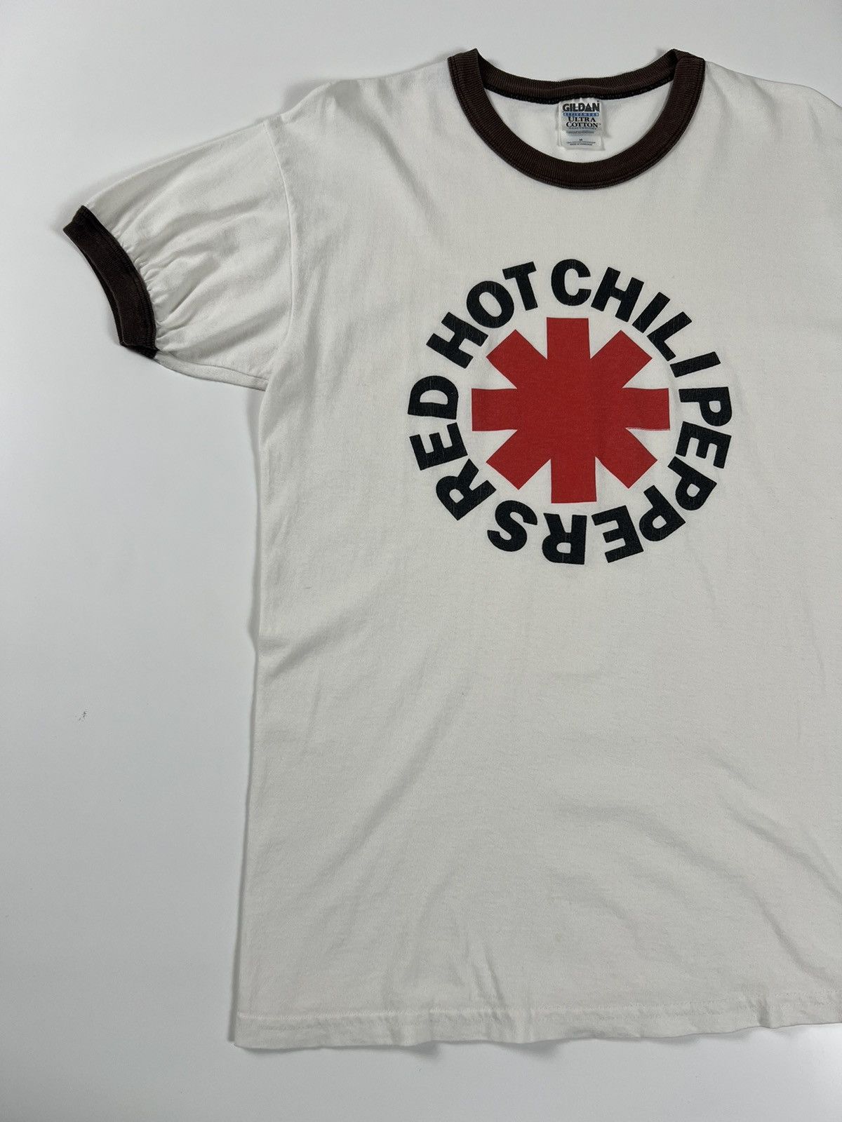 Band Tees × Vintage RED HOT CHILI PEPPERS RINGER TEE Size US M / EU 48-50 / 2 - 2 Thumbnail