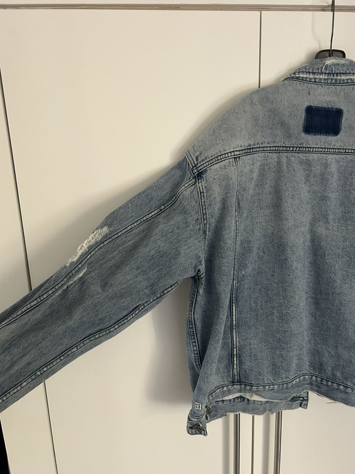 Ksubi Ksubi Distressed Jean Jacket Size US XXL / EU 58 / 5 - 6 Thumbnail
