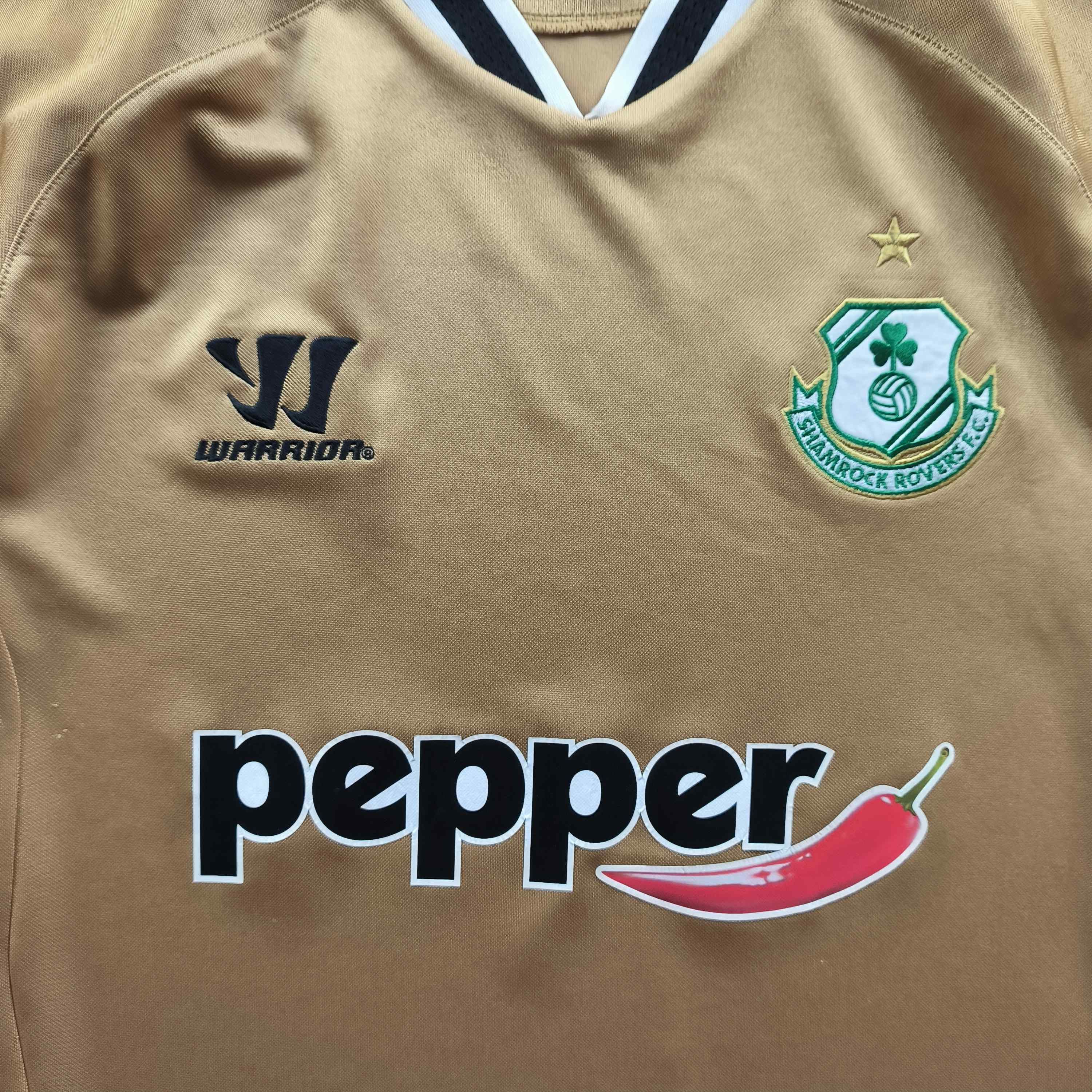 Warrior Shamrock Rovers 2014 Warrior away football jersey size L Size US L / EU 52-54 / 3 - 5 Thumbnail