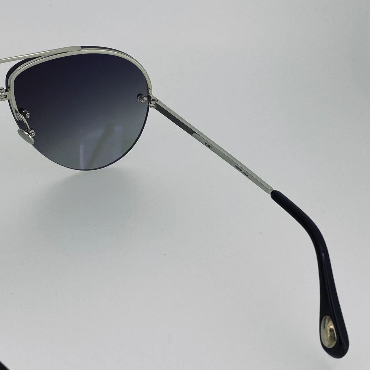 Ann Demeulemeester Ann Demeulemeester Sunglasses White Gold and Gray Size ONE SIZE - 6 Thumbnail