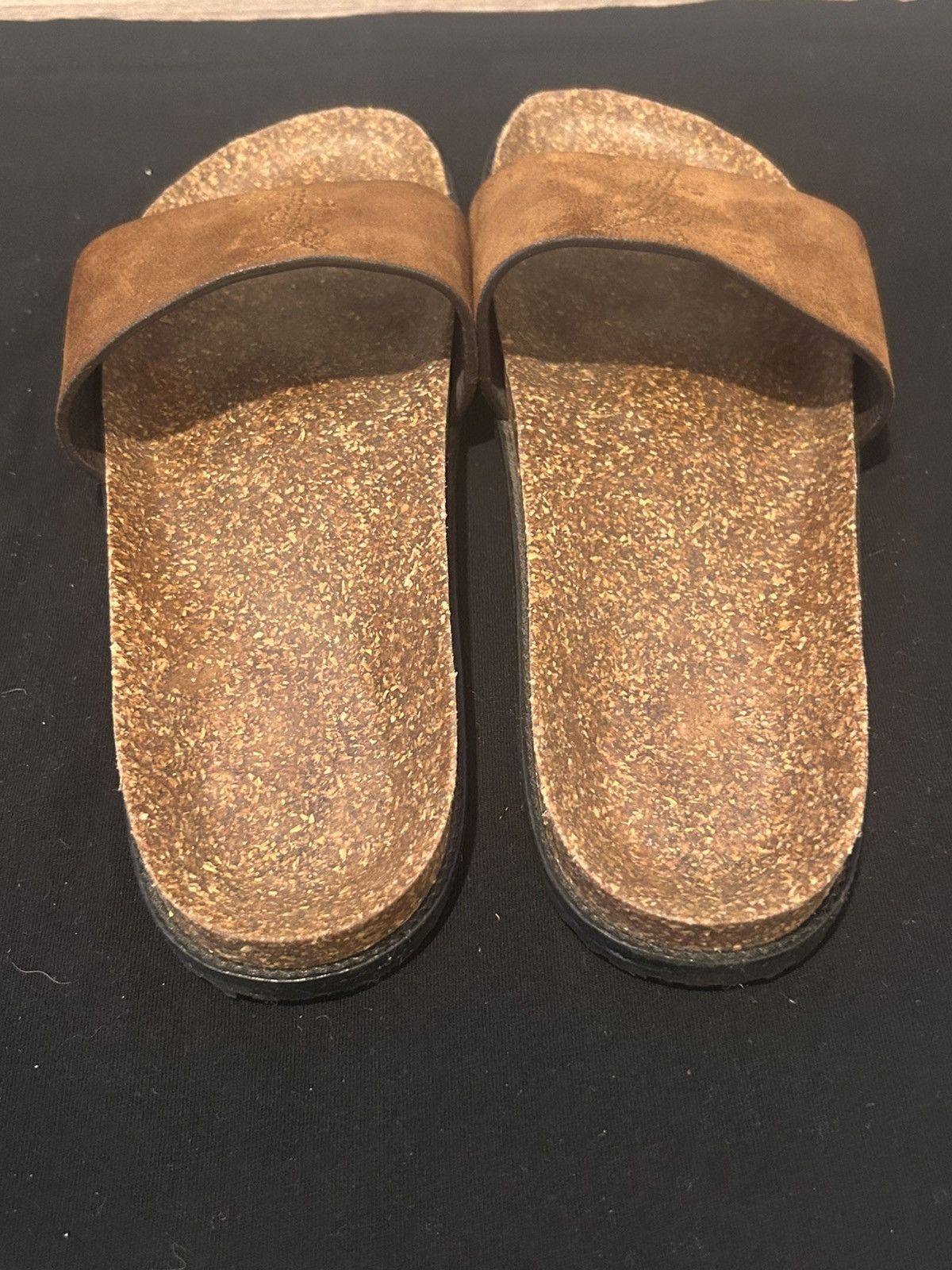 Yves Saint Laurent Saint Laurent YSL Suede Cork Slides Brown Size 41 / US 8.5 Size US 8.5 / EU 41-42 - 5 Thumbnail
