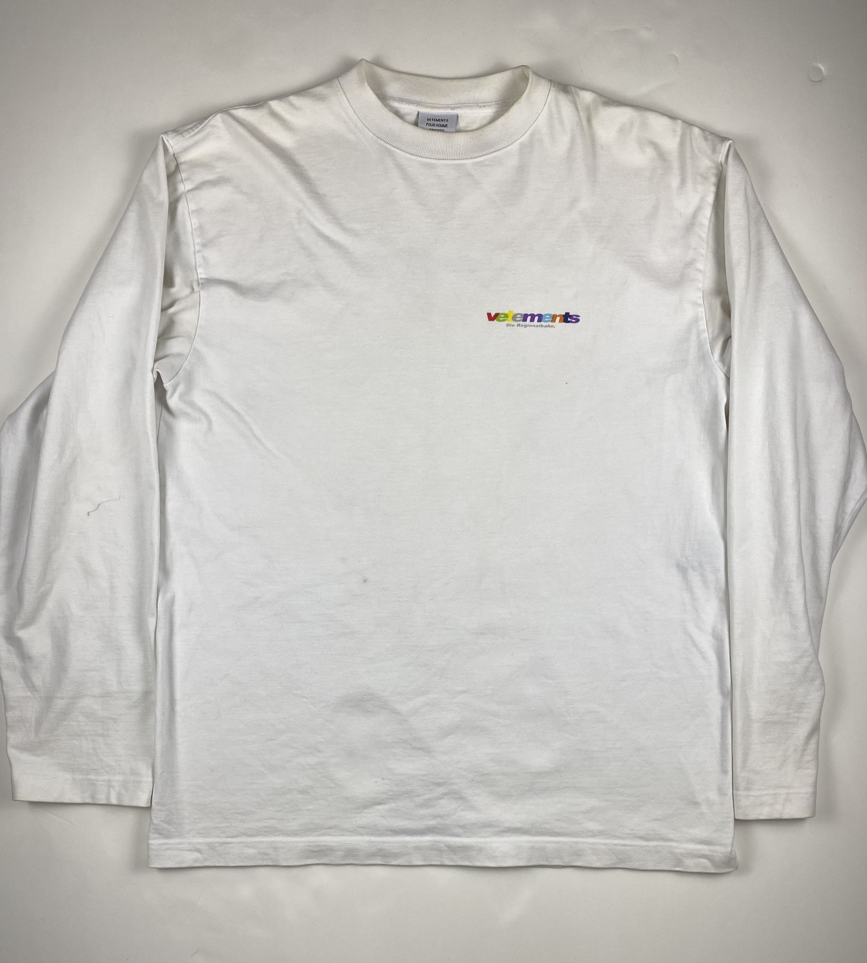 Vetements Vetements Die Regionalbahn Crewneck Size US S / EU 44-46 / 1 - 1 Thumbnail