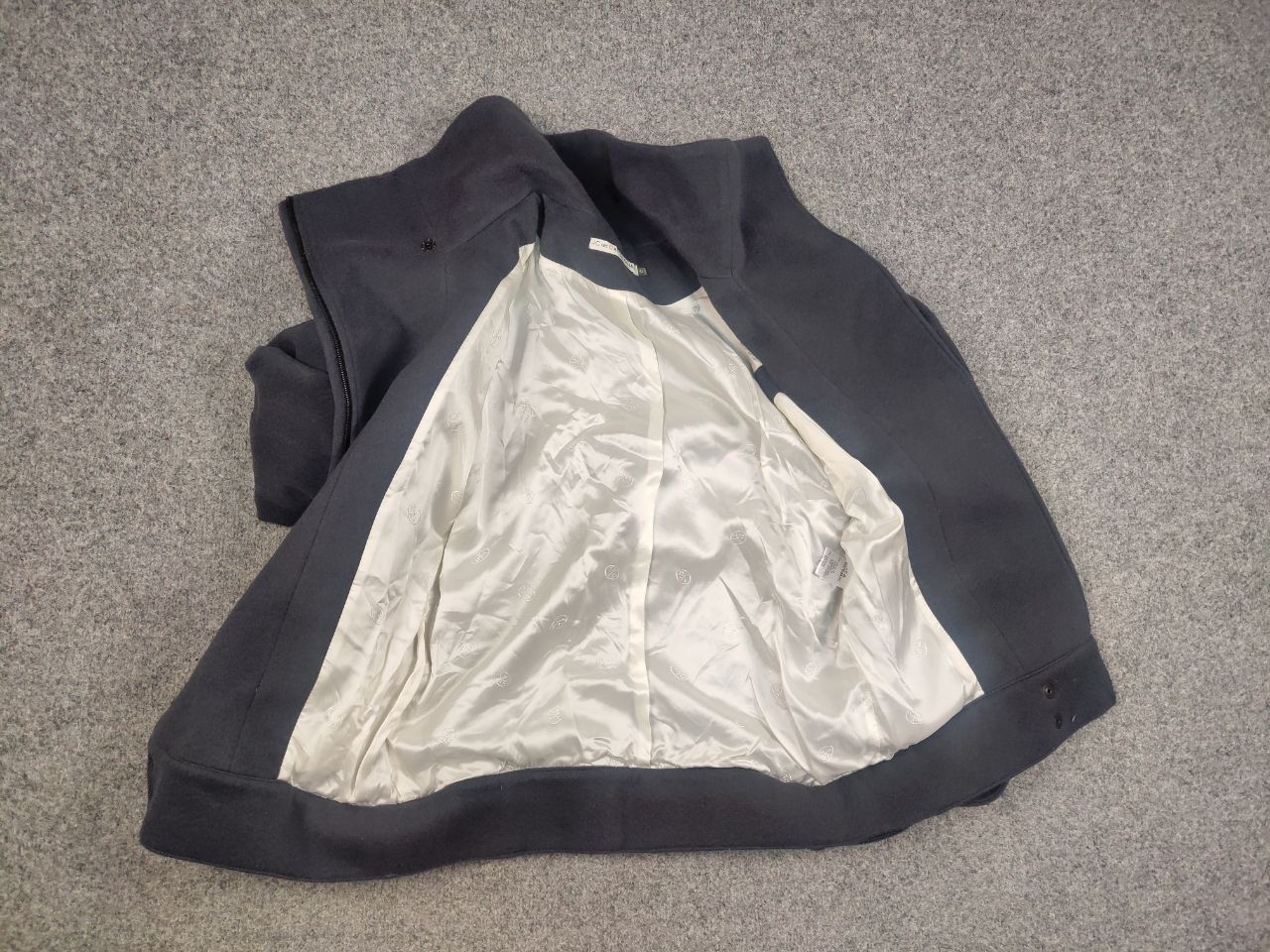 Jean Charles De Castelbajac JC de Castelbajac Paris Design Gray Wool Zip Women's Jacket Size M / US 6-8 / IT 42-44 - 15 Thumbnail