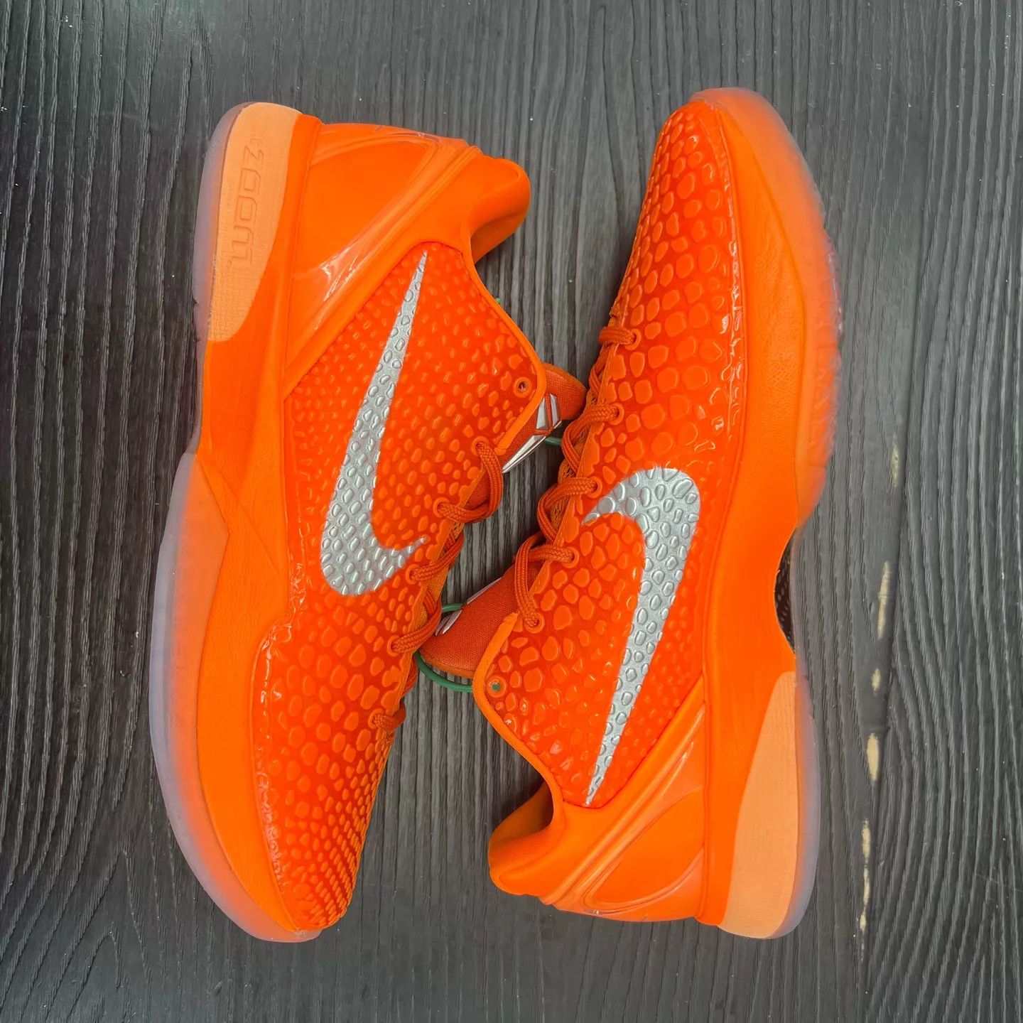 Nike ZK6 Orange Silver 44 Worn a few times Size US 11 / EU 44 - 3 Thumbnail