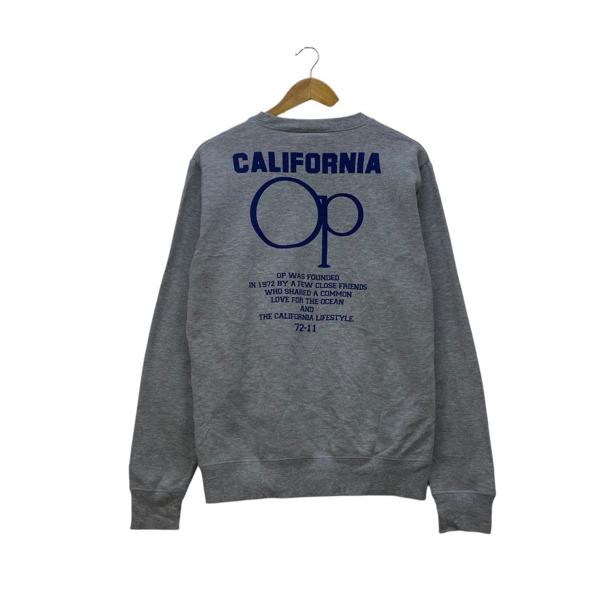 Ocean Pacific 💥 Ocean Pacific California graphic grey crewneck sweatshirt Size US M / EU 48-50 / 2 - 1 Thumbnail