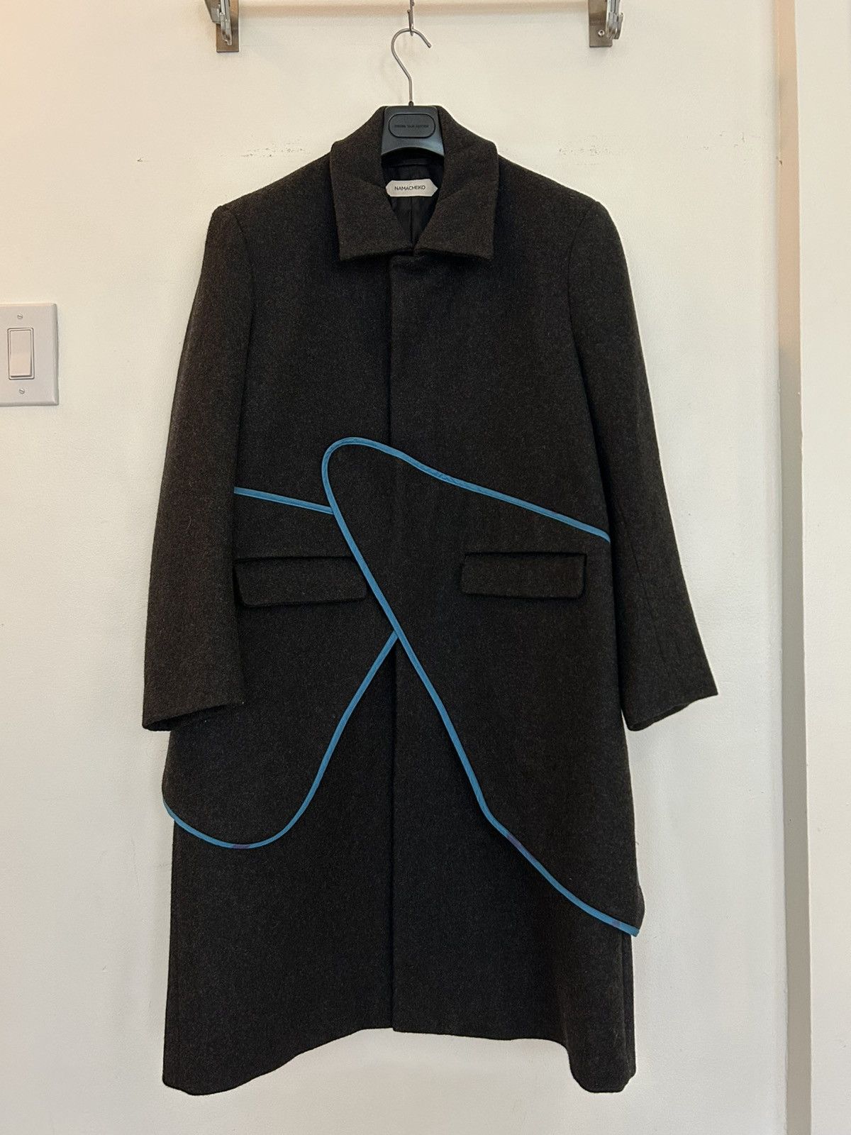 Namacheko AW18 Shetland Wool Peacoat - Future archive piece! | Grailed