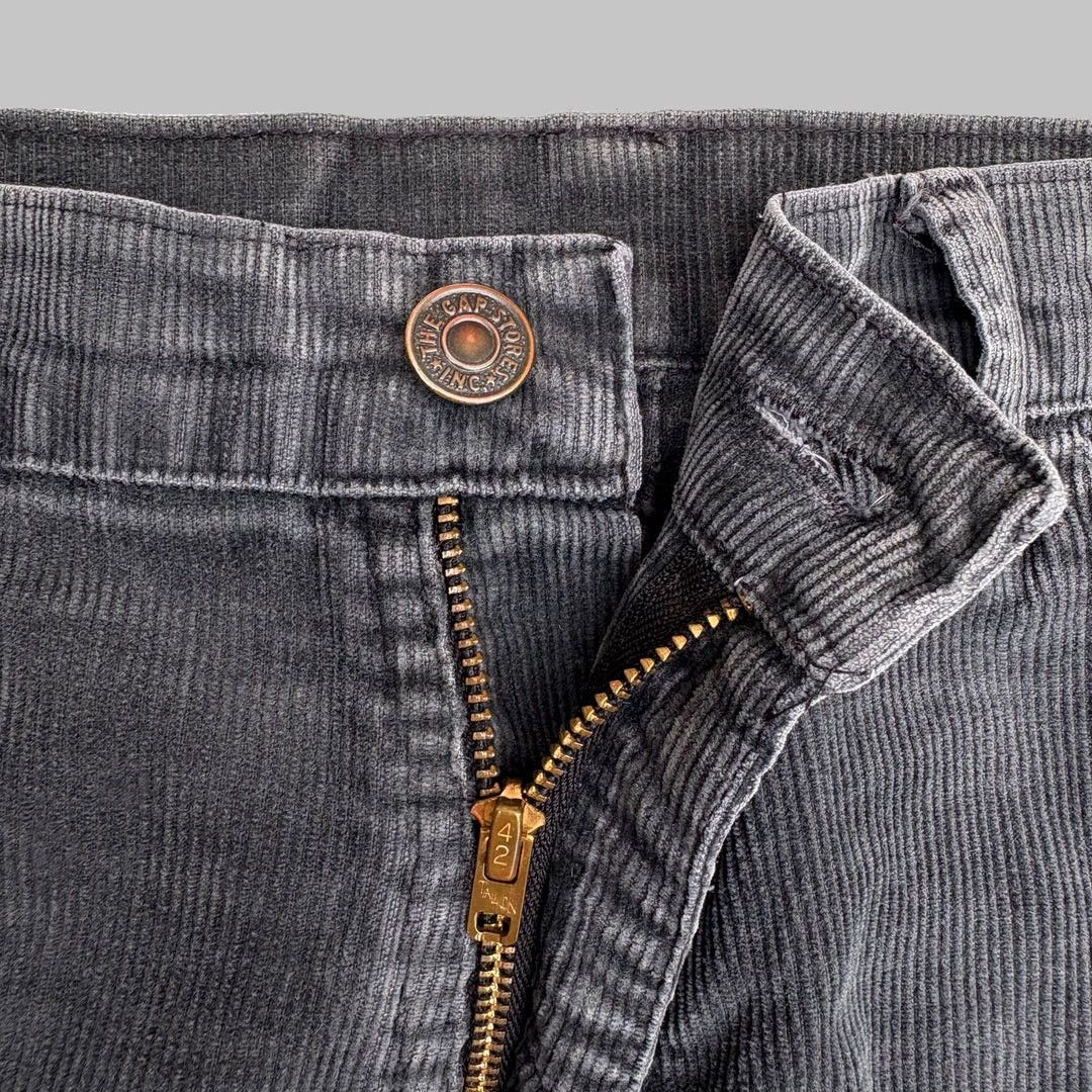 Gap Gap 1970 70s Vintage W34 Talon Zipper Corduroy Pant Trousers Size US 34 / EU 50 - 3 Thumbnail