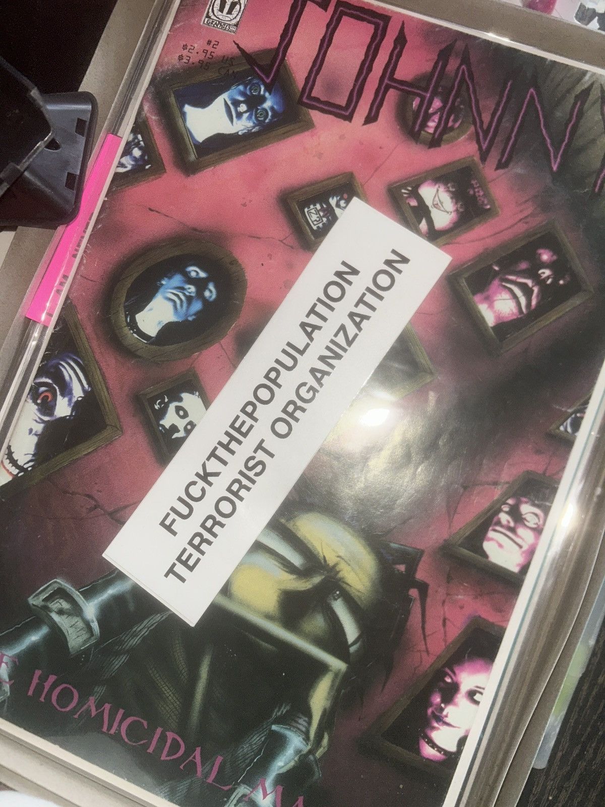 Fuck The Population FTP STICKER Size ONE SIZE - 1 Preview