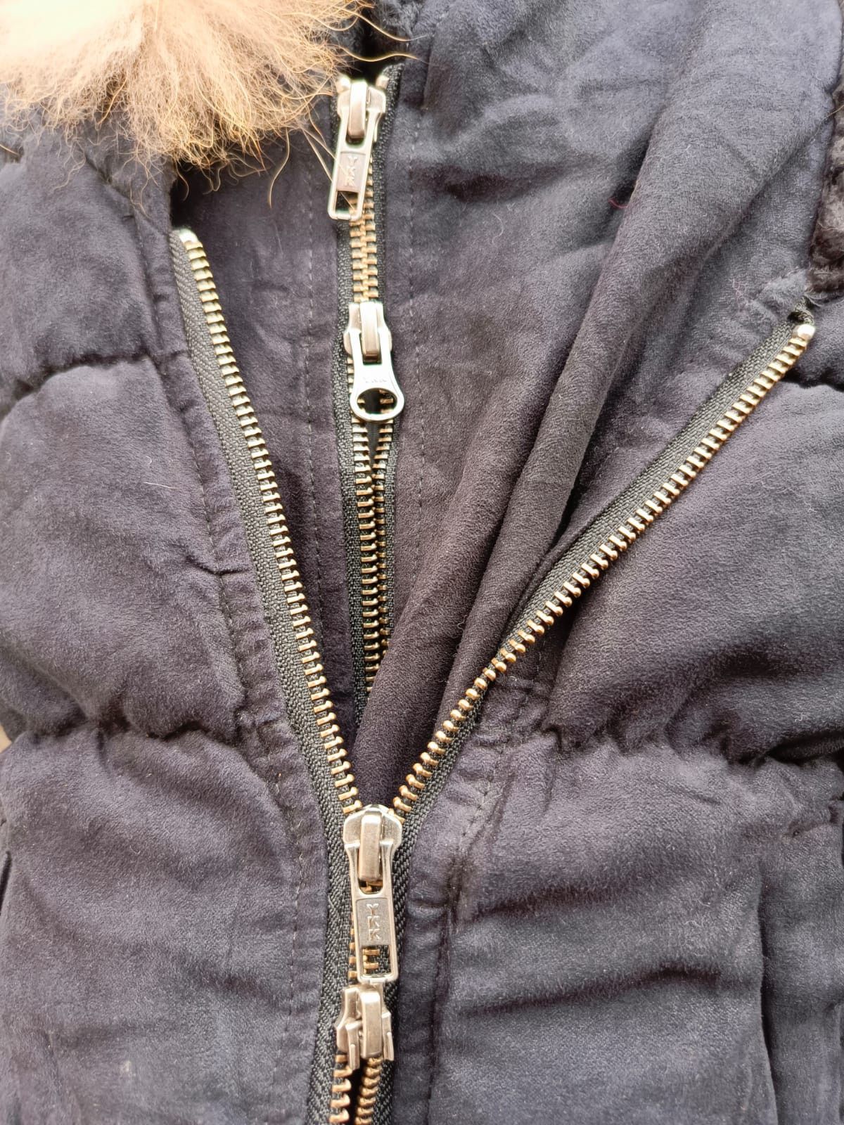 14th Addiction Fur Bono Suede leather Jacket Copper ifsixwasnine LGB Style Size S / US 4 / IT 40 - 3 Thumbnail