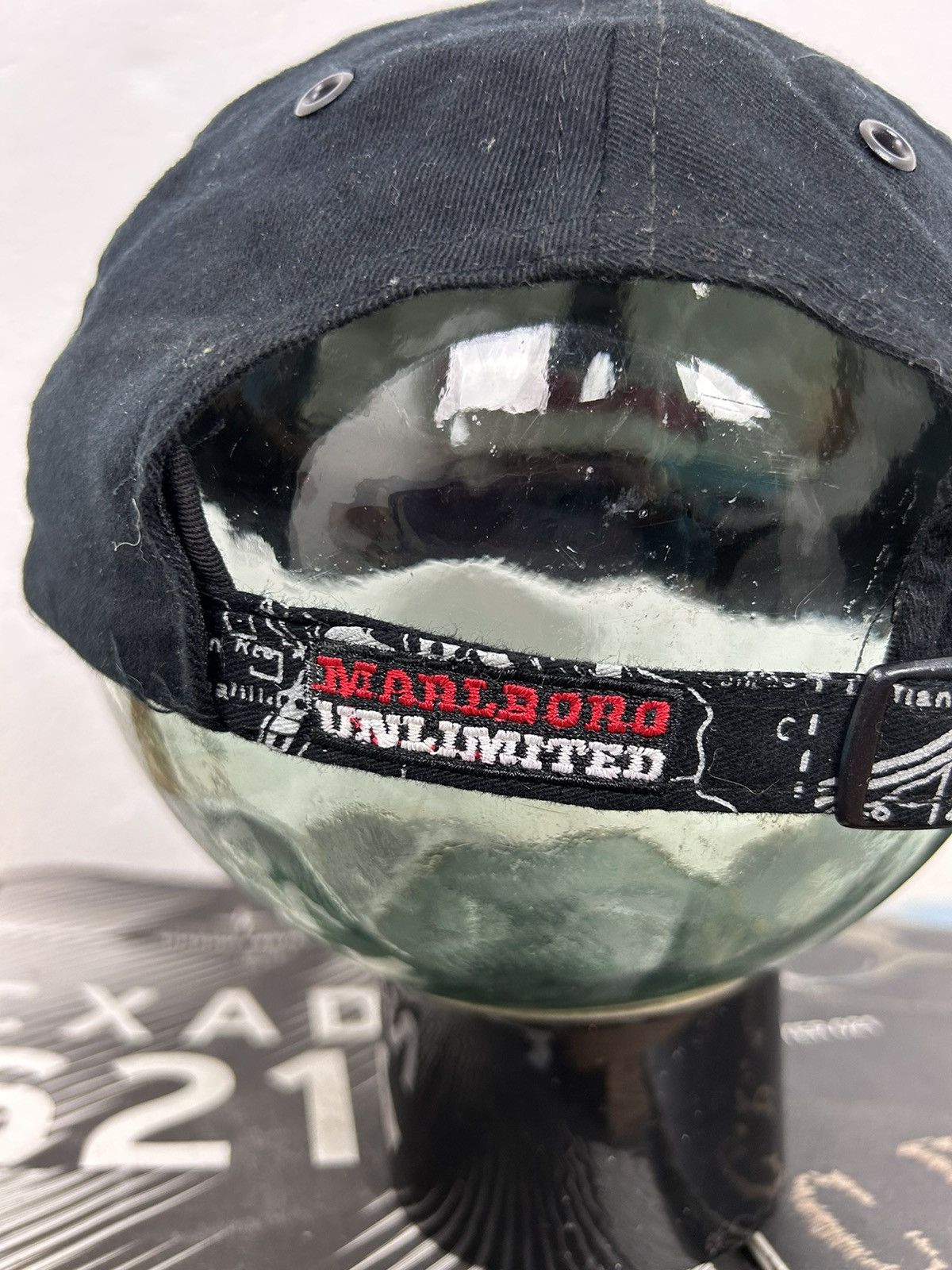 Marlboro 90s Vintage Marlboro Unlimited 1995 Philip Morris Hat Cap Size ONE SIZE - 5 Thumbnail