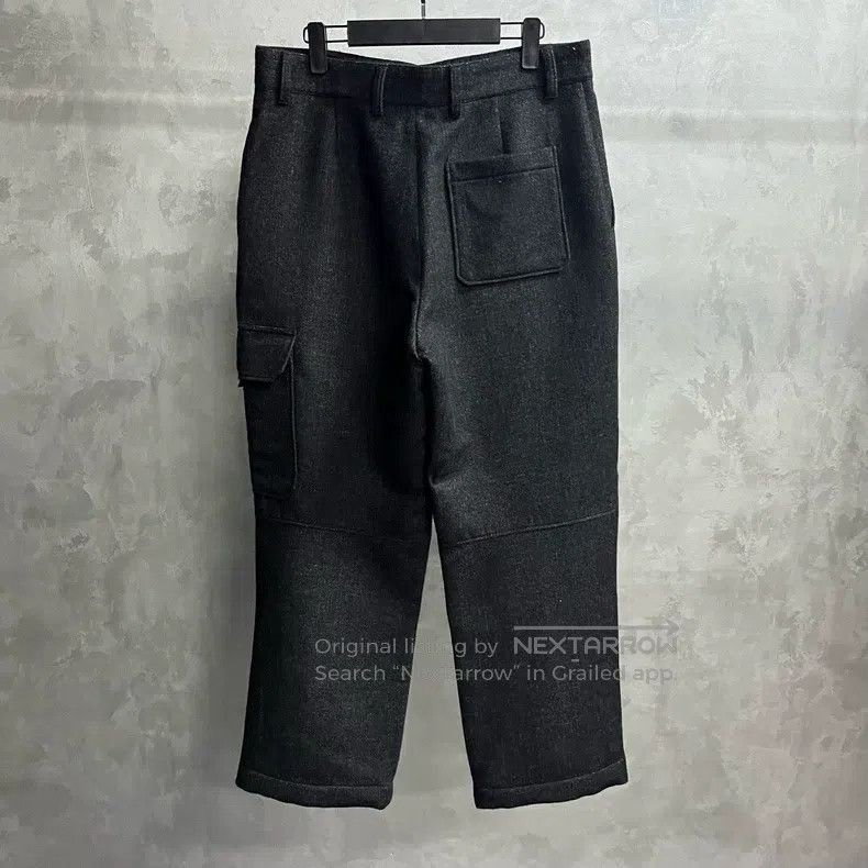 Louis Vuitton Louis Vuitton size US 50 25 Grey Solid Midrise Straight-Leg Size US 34 / EU 50 - 2 Thumbnail