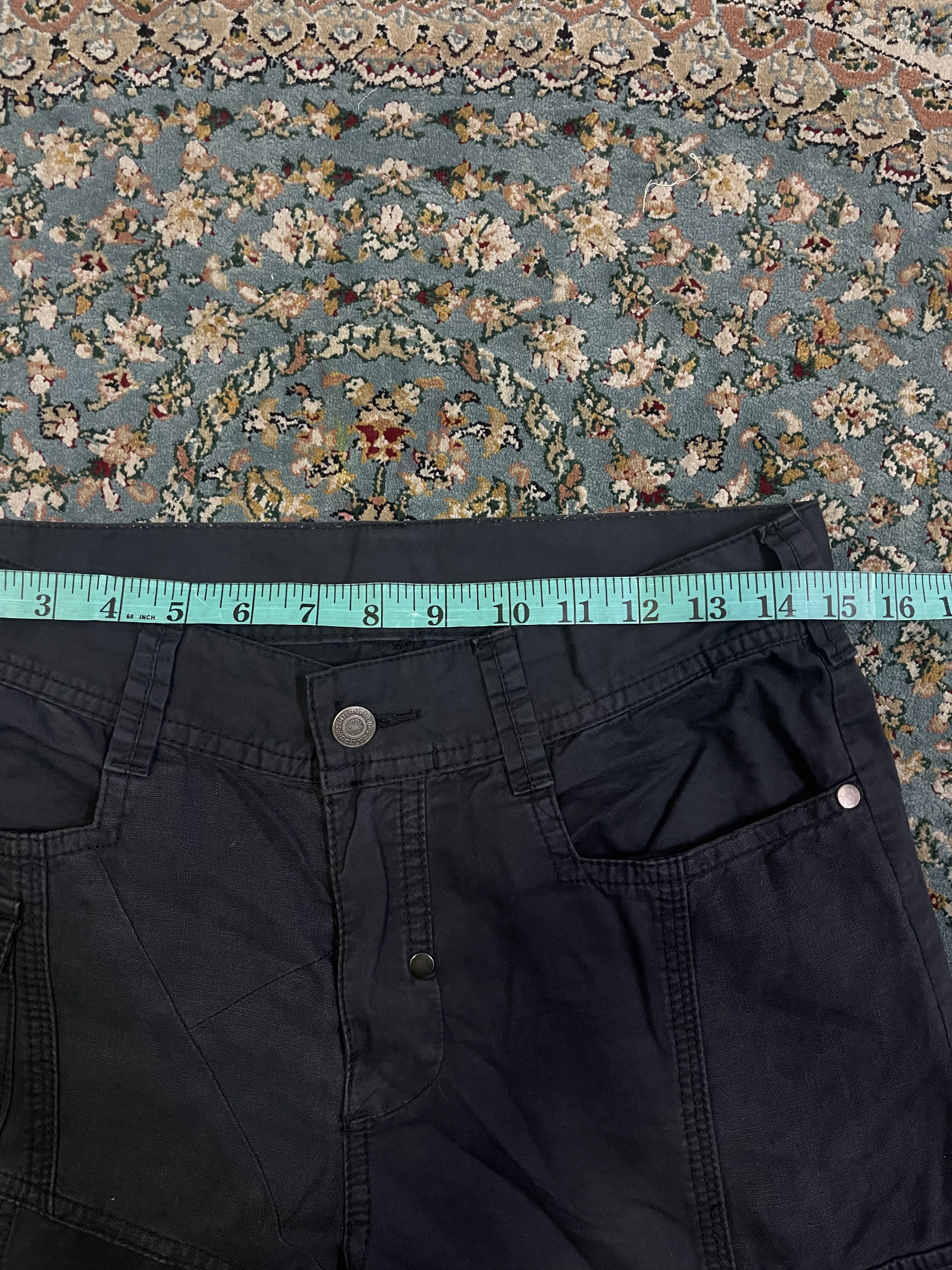 Tornado Mart Tornado Mart Black Multipocket Tactical Combat Slim Straight Size US 30 / EU 46 - 7 Thumbnail