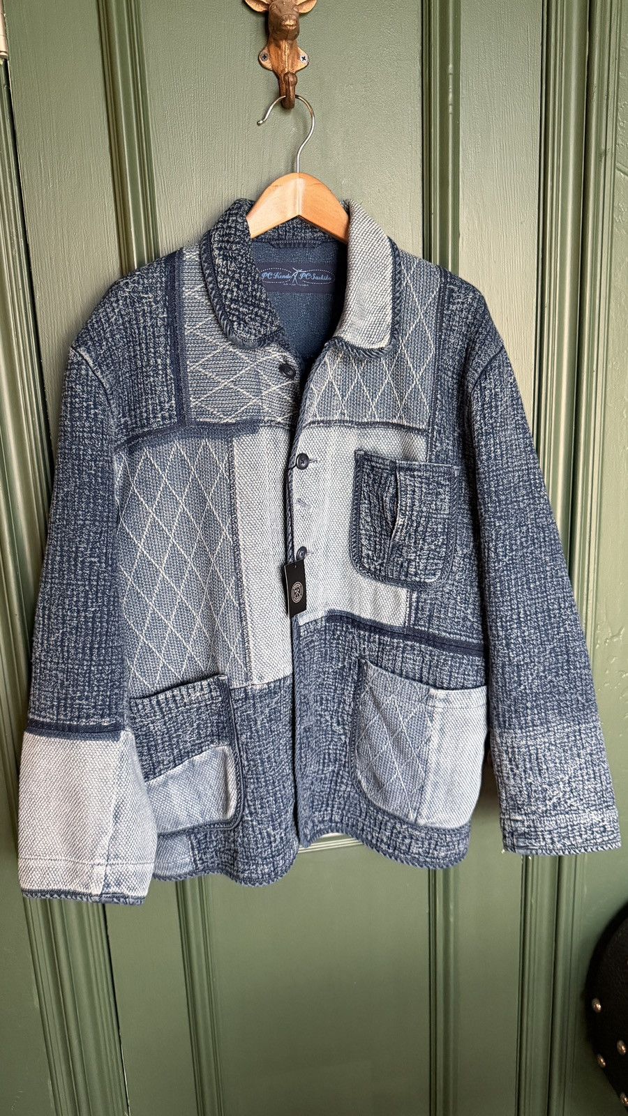 Porter Classic PORTER CLASSIC KENDO SASHIKO FRENCH JACKET US