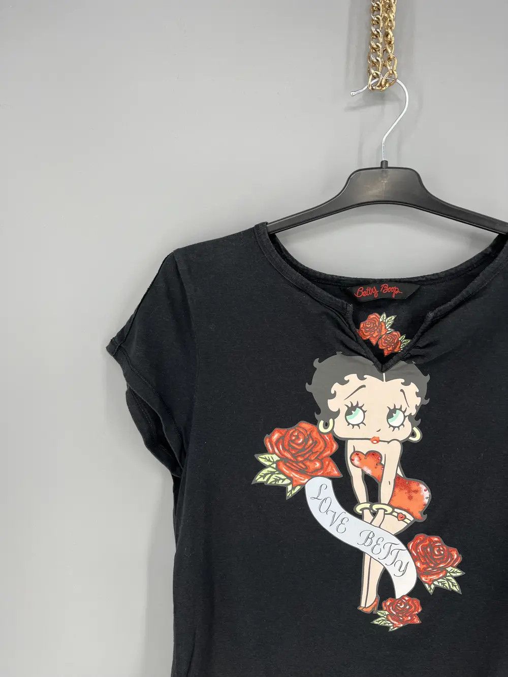 Other Vintage Y2K Betty Boop 2000’s Fairy Graphic Print Tshirt Size M / US 6-8 / IT 42-44 - 3 Thumbnail