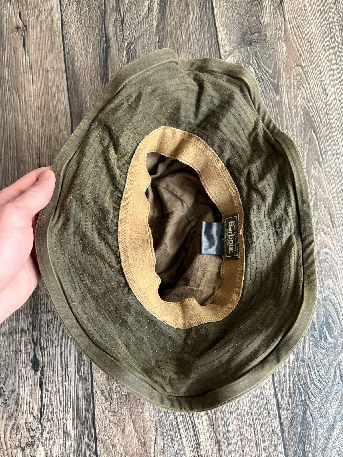 Barbour Barbour Wax Bucket Hat Size ONE SIZE - 5 Thumbnail
