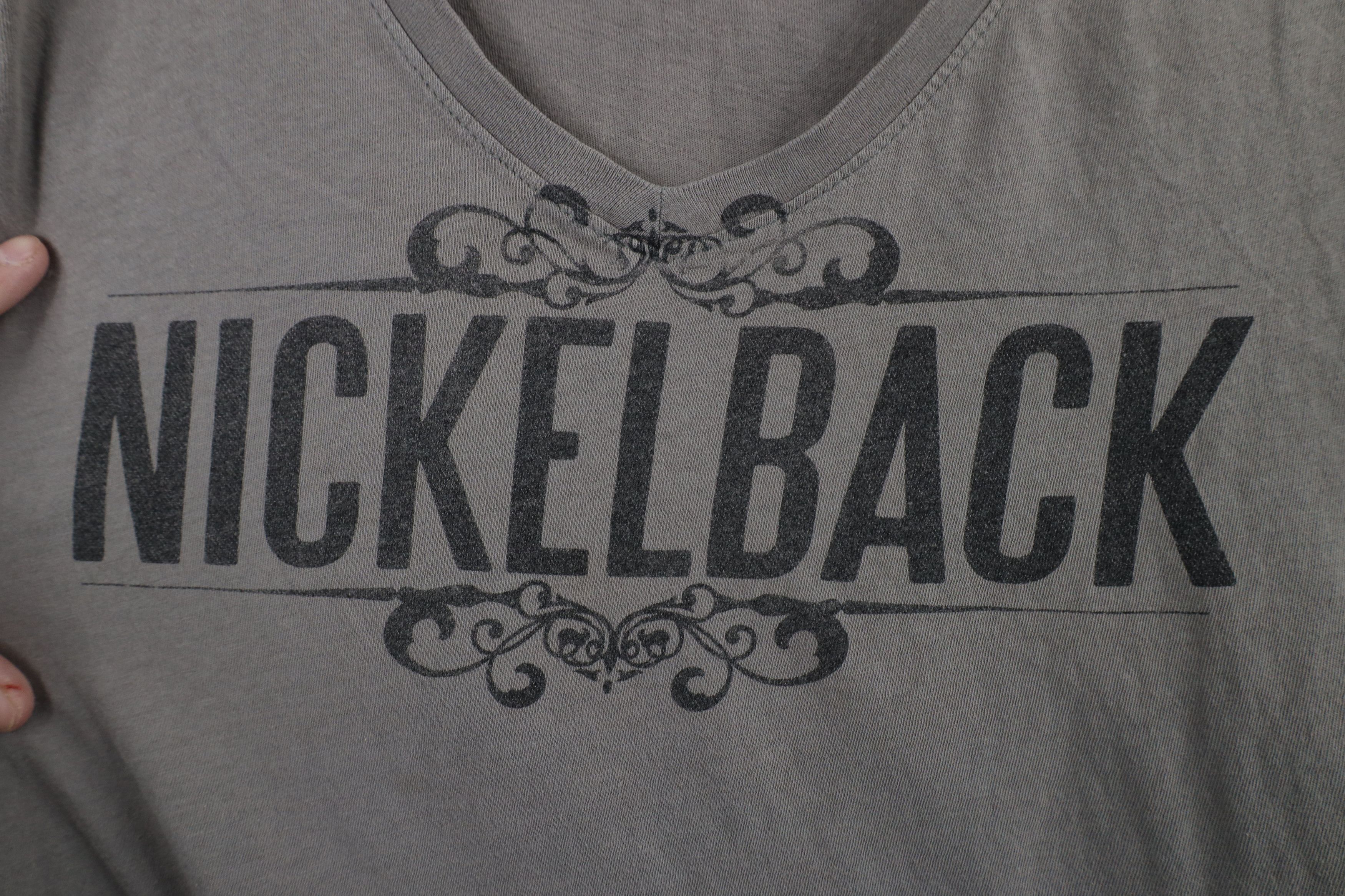 Vintage Vintage Y2K 2012 This Means War Tour Nickelback Band T-Shirt Size XL / US 12-14 / IT 48-50 - 4 Thumbnail