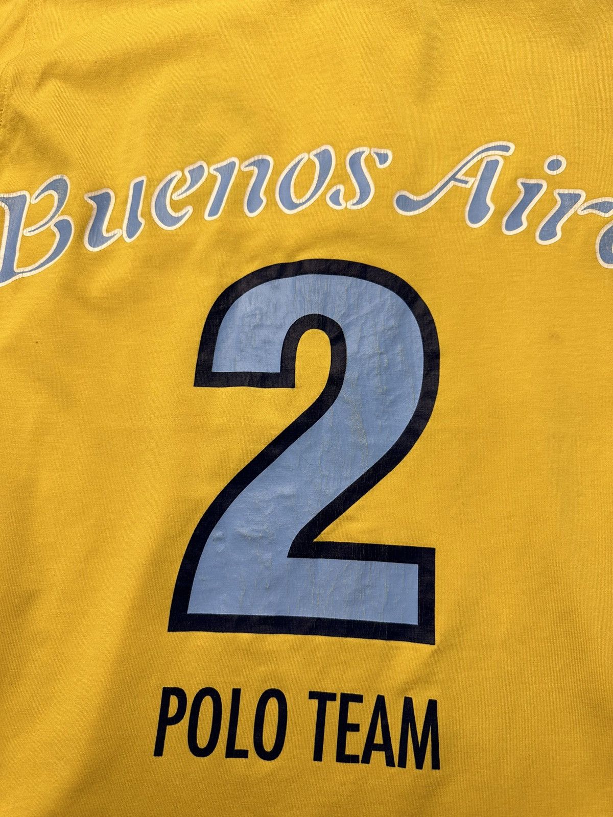 Vintage Vintage Admiral Argentina big logo size L logo rare yellow Size US L / EU 52-54 / 3 - 8 Thumbnail