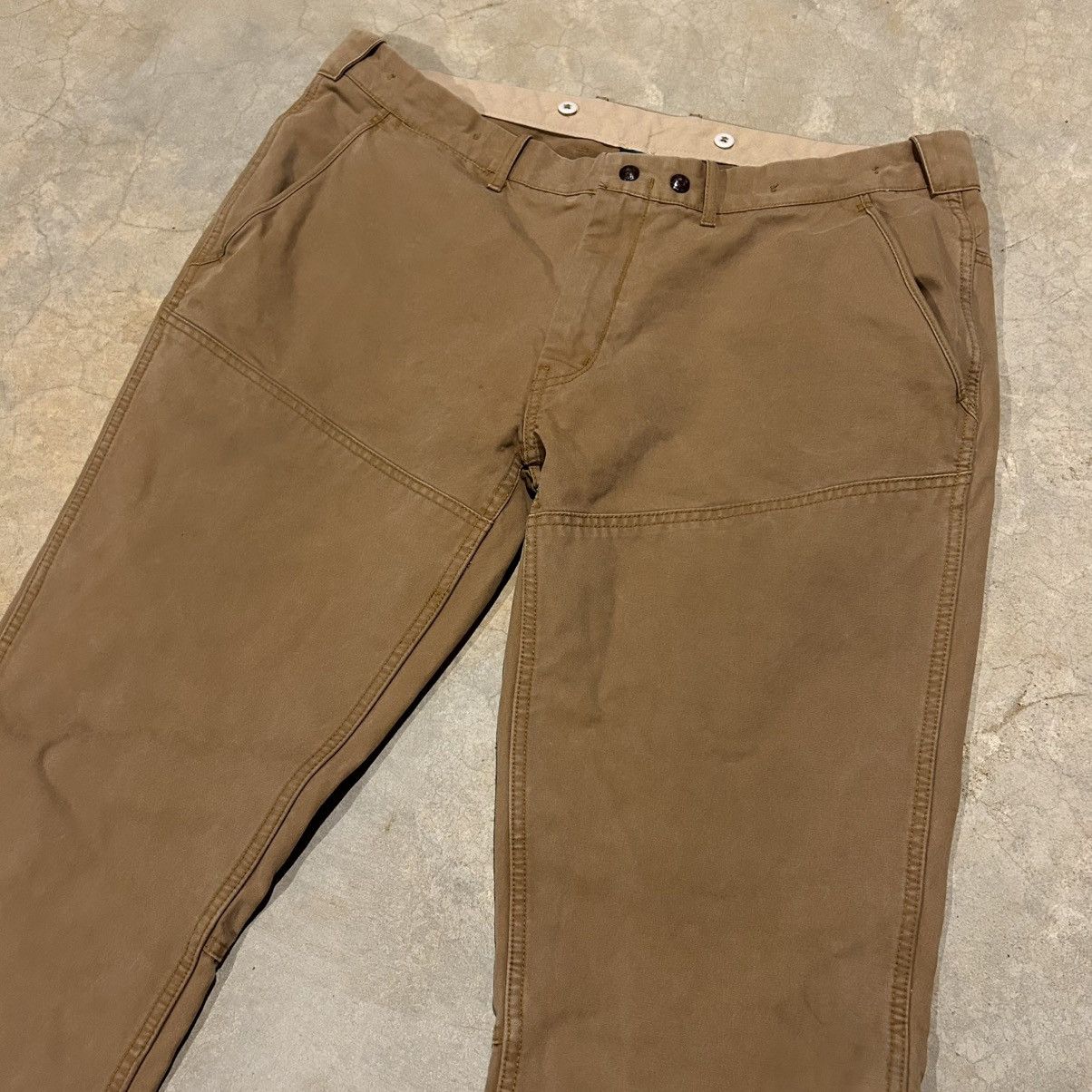 Polo Ralph Lauren × Ralph Lauren × Vintage Vintage 2000s Polo Ralph Lauren Hunting Canvas Pants Rare Size US 40 / EU 56 - 3 Thumbnail