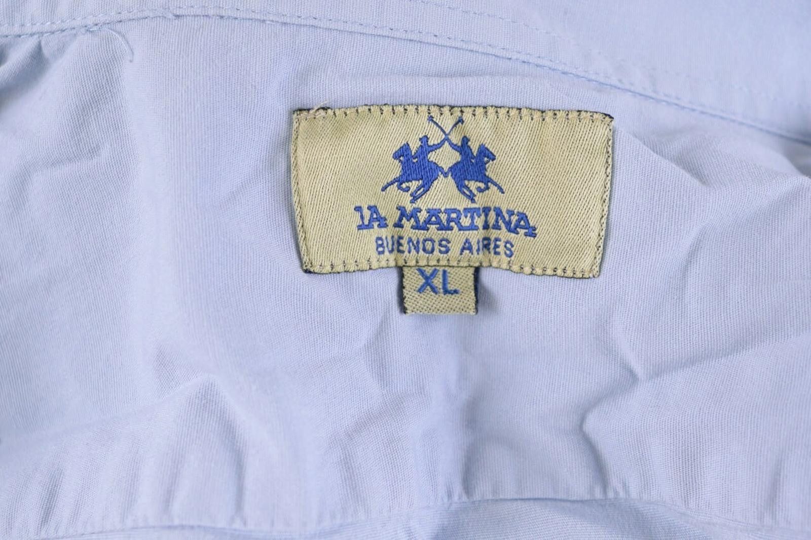 La Martina La Martina Buenos Aires Blue Blouse Shirt Size XL Size XL / US 12-14 / IT 48-50 - 10 Thumbnail