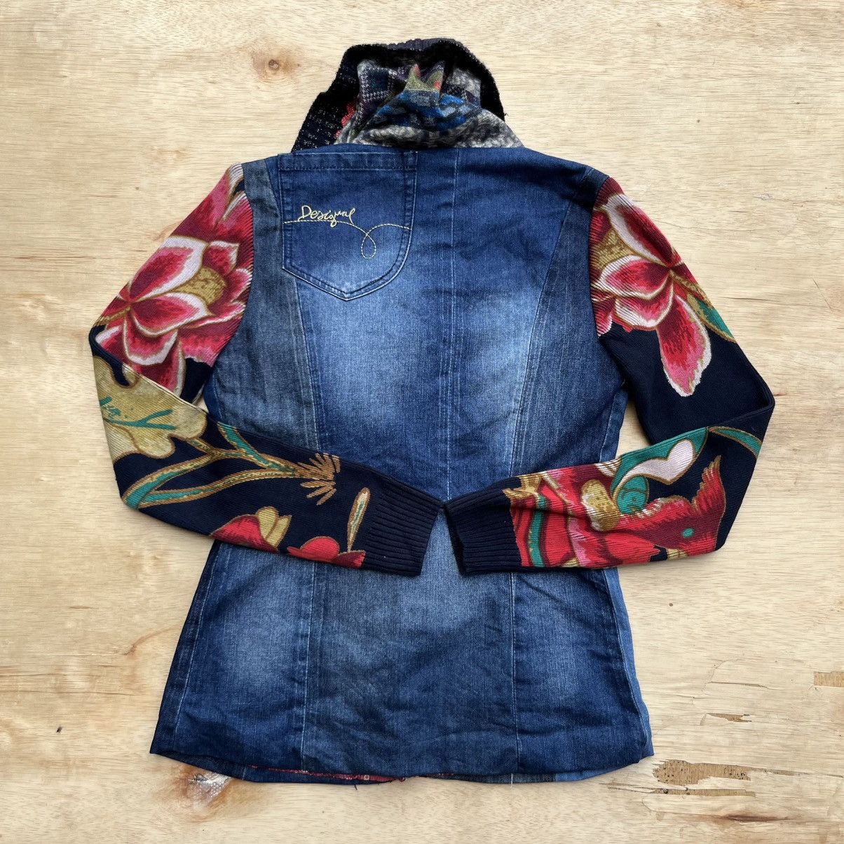 Japanese Brand DESIGUAL JAPANESE BRAND DENIM MIX KNIT LIKE IF SIX WAS NINE Size M / US 6-8 / IT 42-44 - 6 Thumbnail