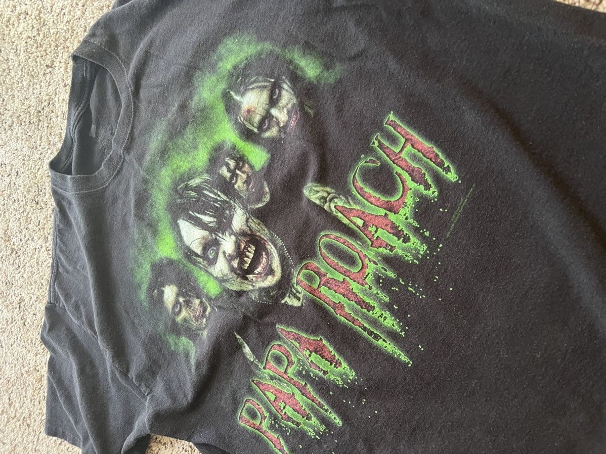Band Tees × Vintage 2012 Papa Roach walking dead band tour t shirt Size US L / EU 52-54 / 3 - 3 Thumbnail