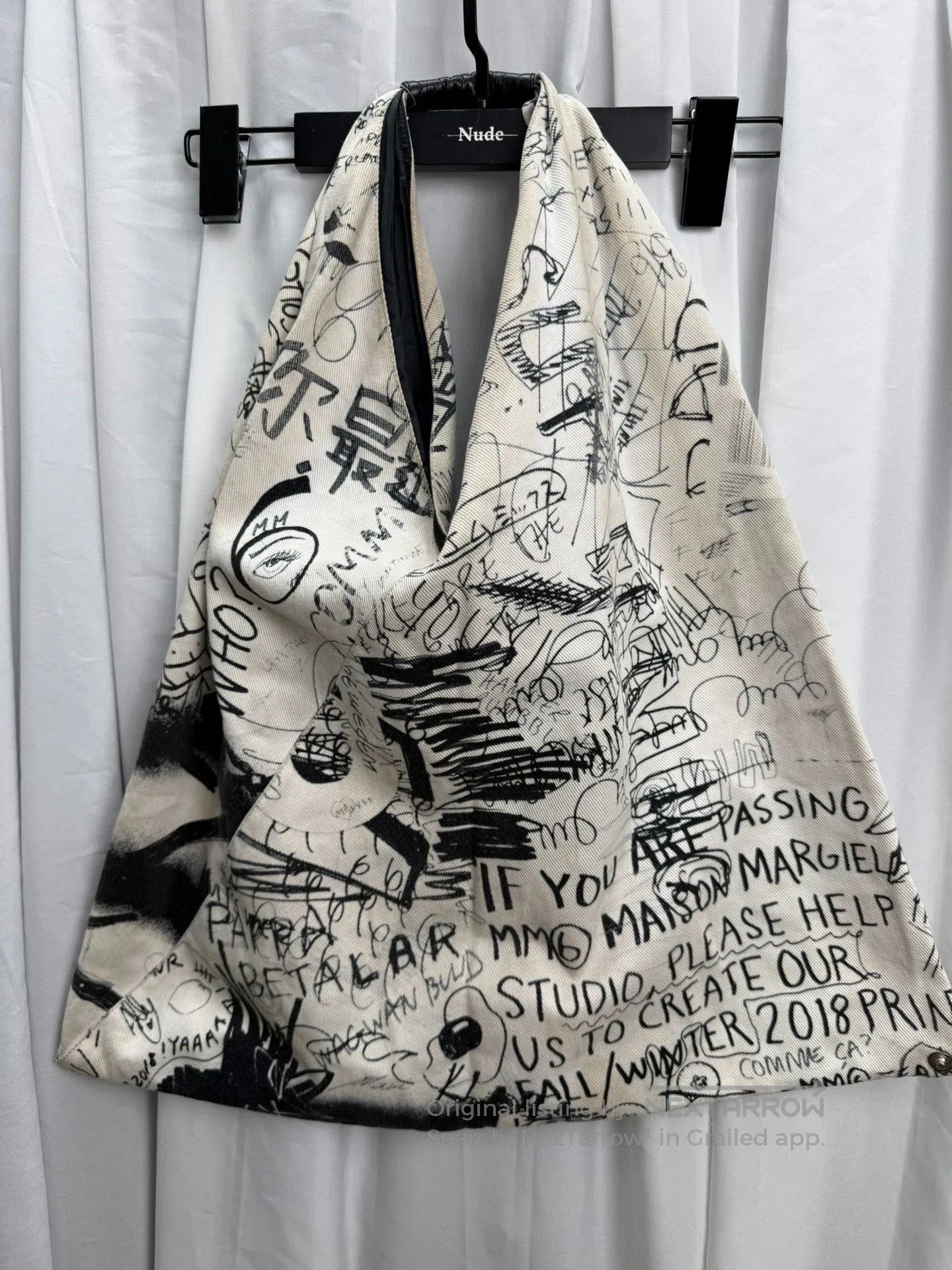 MM6 Maison Margiela MM6 Graffiti Tote. Size ONE SIZE - 1 Thumbnail