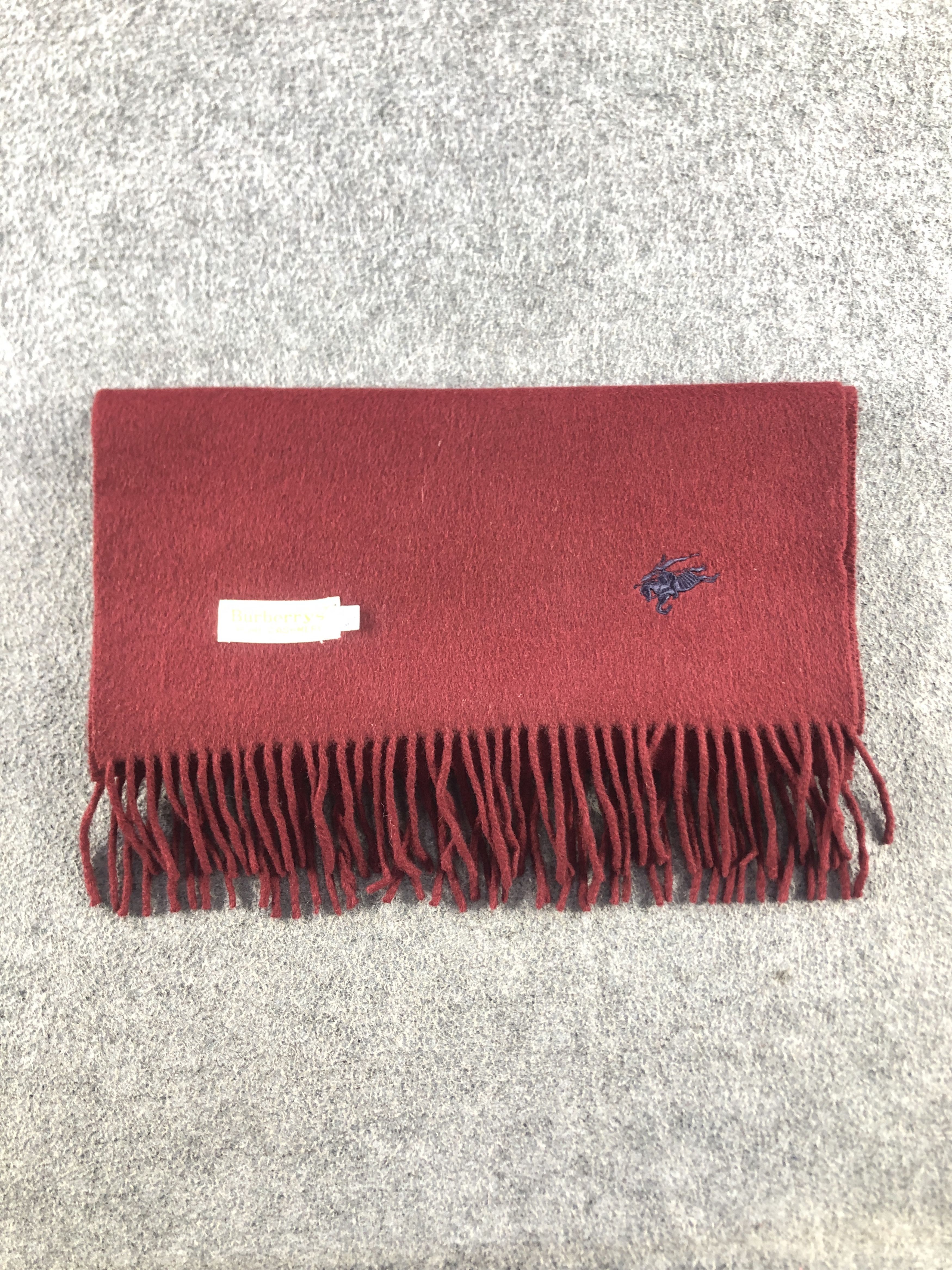 Burberry Burberry Cashmere Scarf / Muffler / Neckwear P874 Size ONE SIZE - 7 Thumbnail