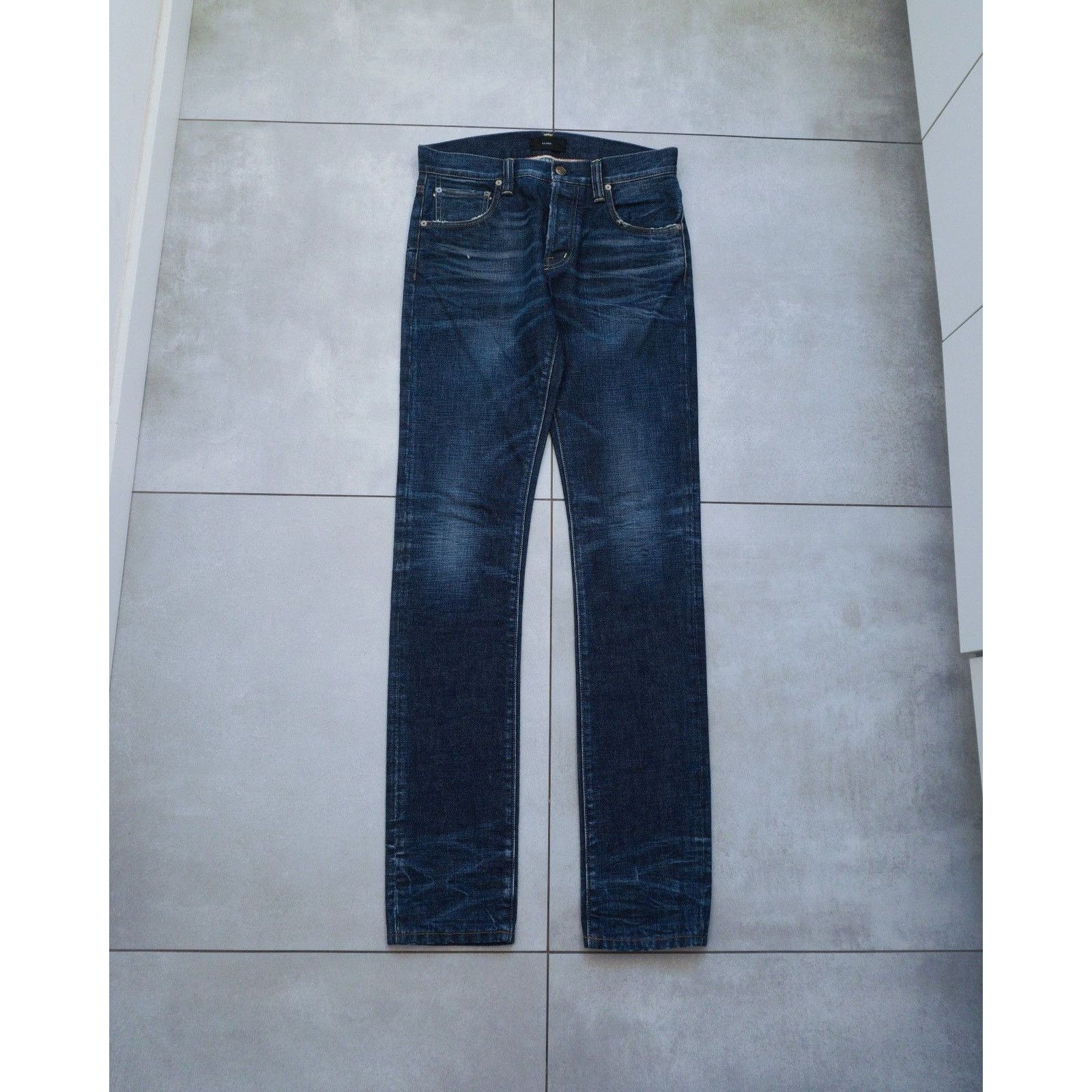 Alanui Alanui blue italy srl indigo denim jeans Size US 30 / EU 46 - 1 Thumbnail