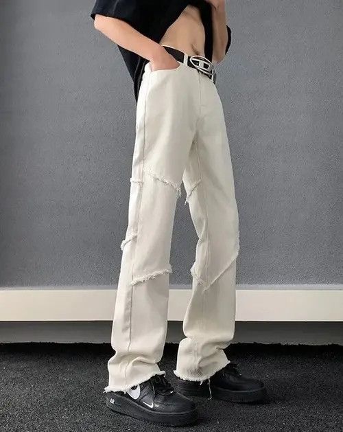 Japanese Brand Chihiro x Ayako Vibefringeslims Pant Size US 31 - 7 Thumbnail