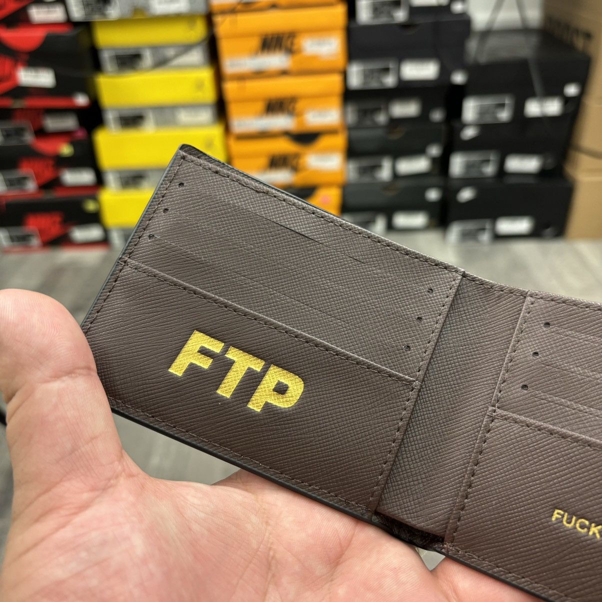 Fuck The Population × G59 Records FTP REPETE WALLET BROWN FUCKTHEPOPULATION Size ONE SIZE - 3 Thumbnail