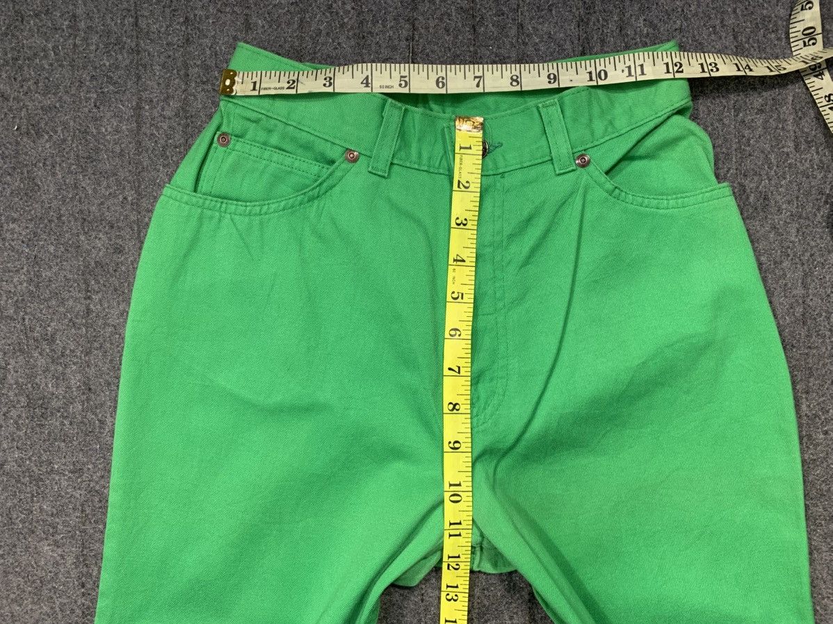 Levi's Levis 84’ Olympic Game US Green Denim Jeans Straight Cut Size 25" / US 0 / IT 36 - 9 Thumbnail