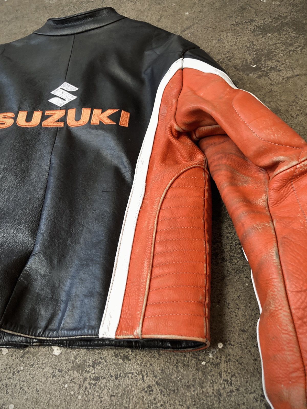 Vintage × Yamaha Vintage 90s Yamaha Racing Leather Jacket Size US L / EU 52-54 / 3 - 9 Thumbnail