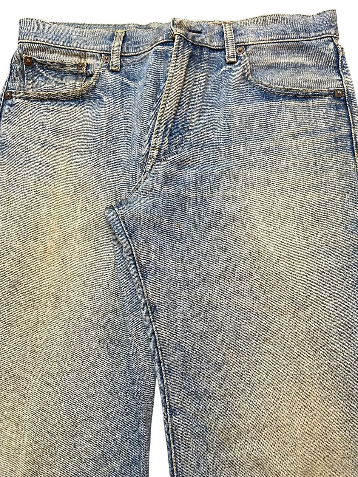 Uniqlo Vintage Japanese Uniqlo Mud Faded Wash Style Loose Jeans Size US 32 / EU 48 - 4 Thumbnail