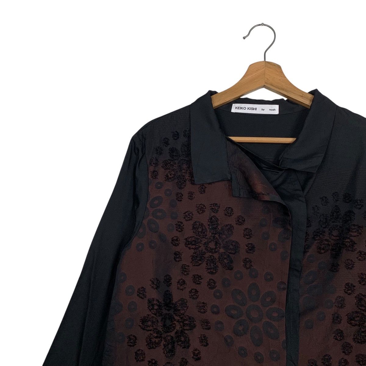 Other Japanese Designer Keiko Kishi Flower Design Women Jacket Size M / US 6-8 / IT 42-44 - 6 Thumbnail