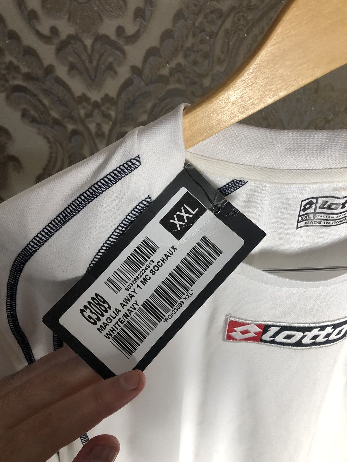 Lotto Sport VINTAGE LOTTO FC SOCHAUX FRANCE RETRO SOCCER JERSEY Y2K 90s Size US XXL / EU 58 / 5 - 3 Thumbnail