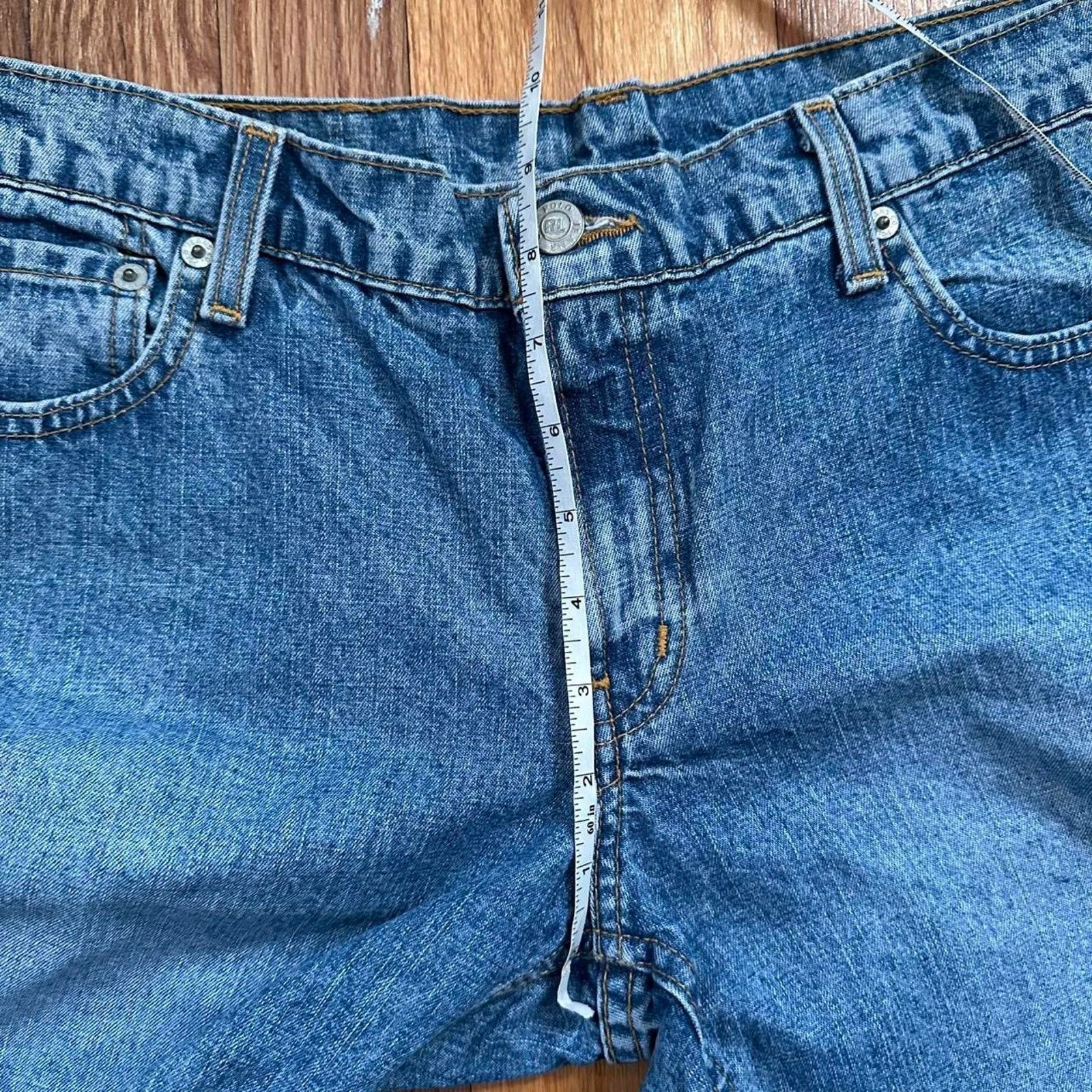 Polo Ralph Lauren Polo Ralph Lauren Hipster Flare Light Jeans 11/12x32 34" Size 34" / US 12 / IT 48 - 6 Thumbnail