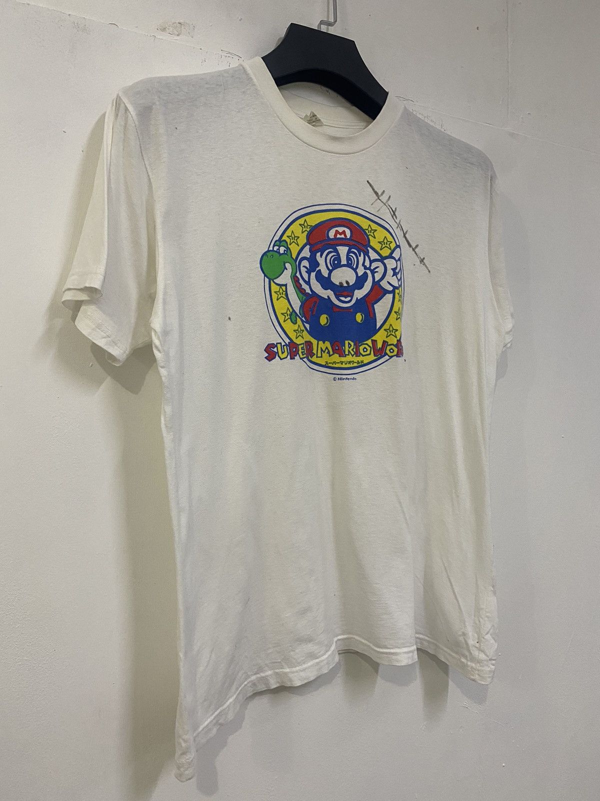 Vintage Vintage 90s Nintendo Mario Bros Banpresto Promo Shirt Tee Size US M / EU 48-50 / 2 - 2 Thumbnail