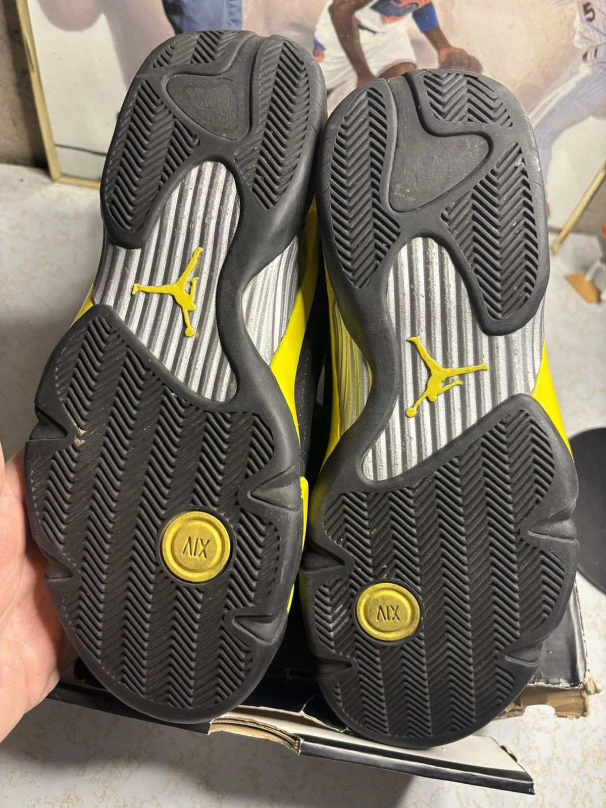 Jordan Brand Jordan Retro 14 ‘Thunder’ Size US 11.5 / EU 44-45 - 5 Thumbnail