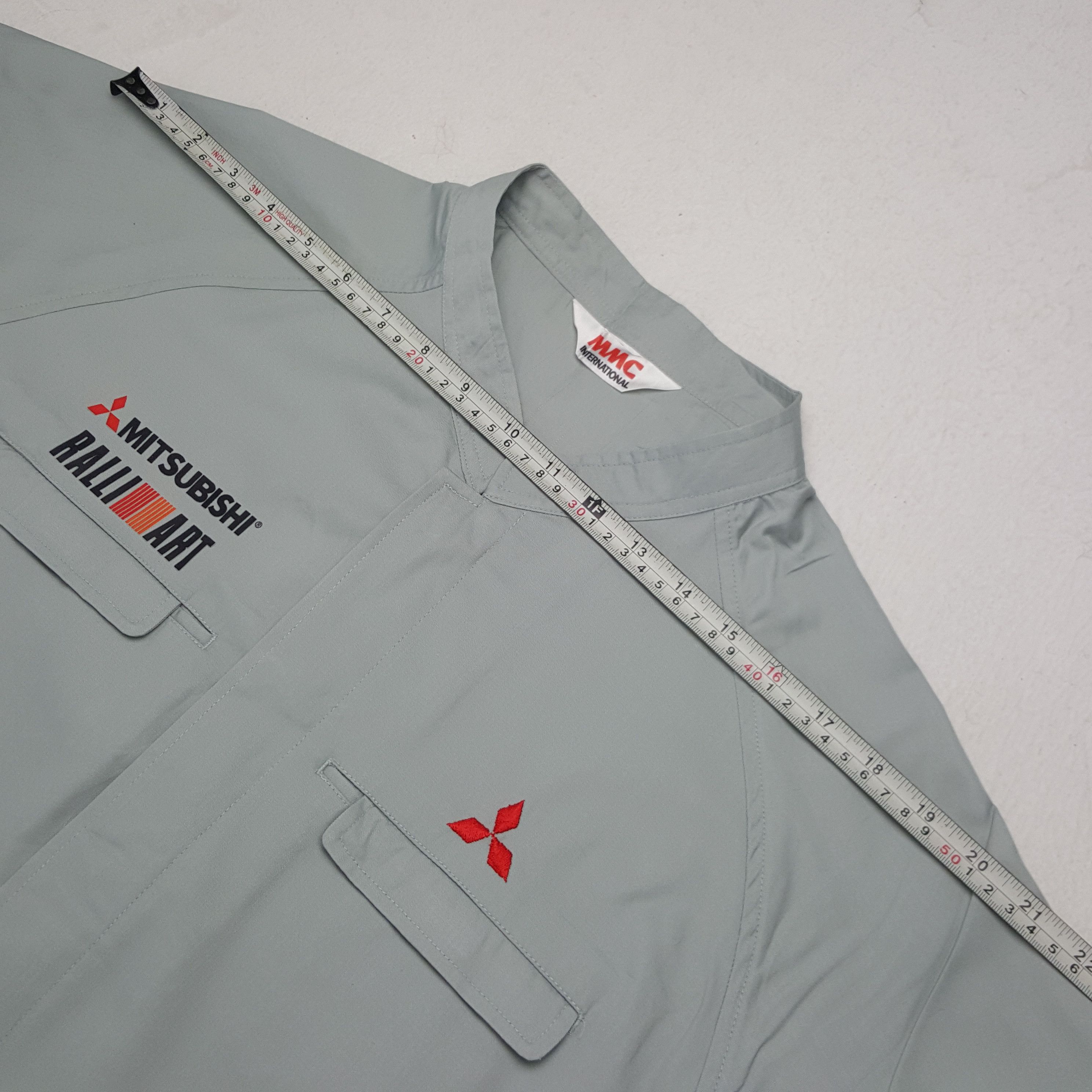 Japanese Brand × Vintage Vintage Mitsubishi Ralli Art Custom Art Uniform Jacket Size US M / EU 48-50 / 2 - 6 Thumbnail