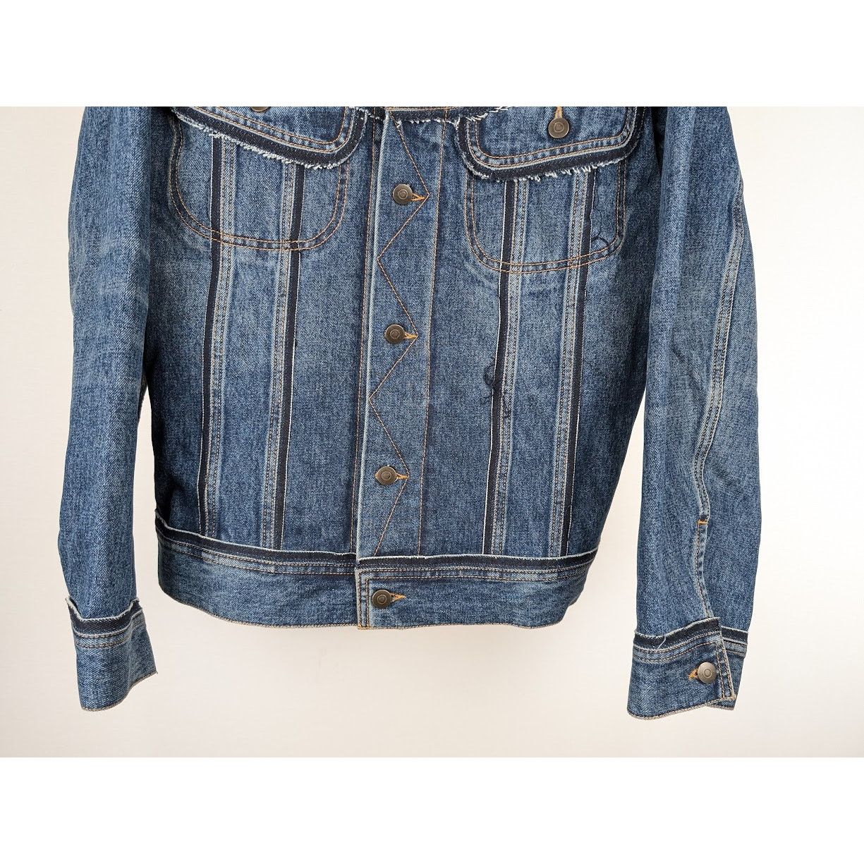 Maison Margiela o1rshd1 Denim Jacket in Blue Size US L / EU 52-54 / 3 - 4 Thumbnail