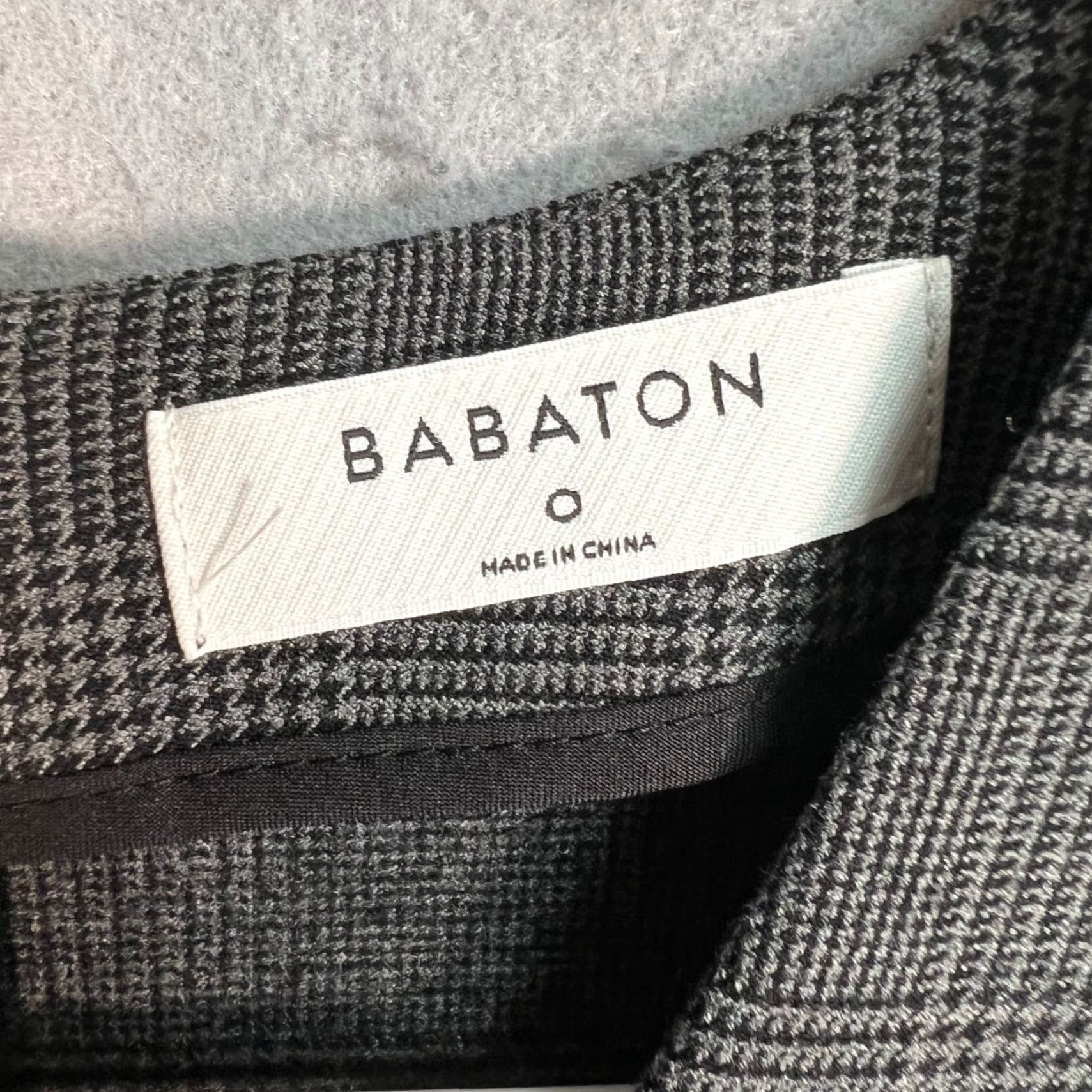 Vintage VINTAGE Babaton Plaid Wrap Dress 3/4 Sleeve Womens Size 0 Gray Midi Wrap Dress Womens 0 Gray Size XS / US 0-2 / IT 36-38 - 3 Thumbnail