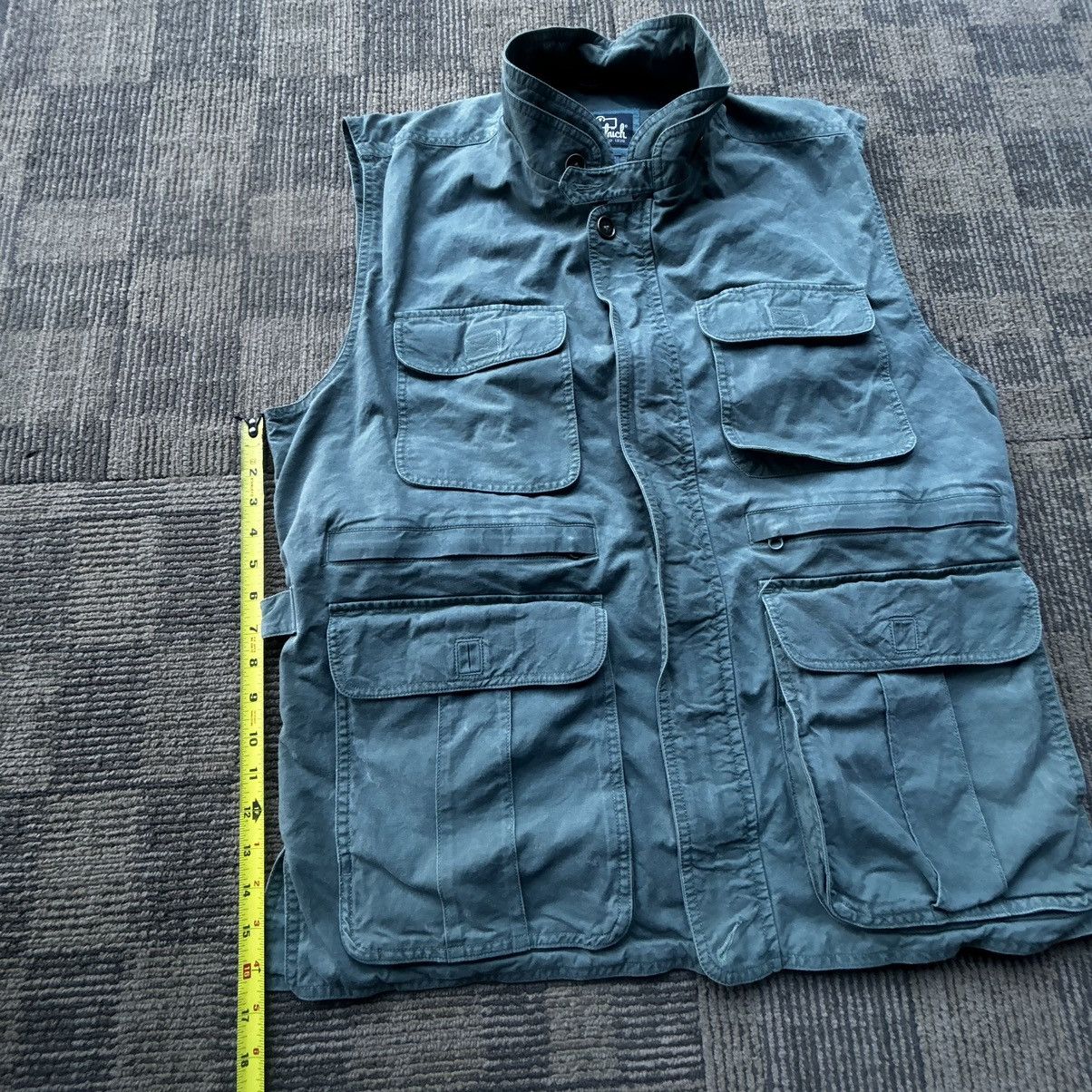 Woolrich Woolen Mills Vtg Woolrich Sage Green Utility Tactical Vest Jacket Size US L / EU 52-54 / 3 - 5 Thumbnail