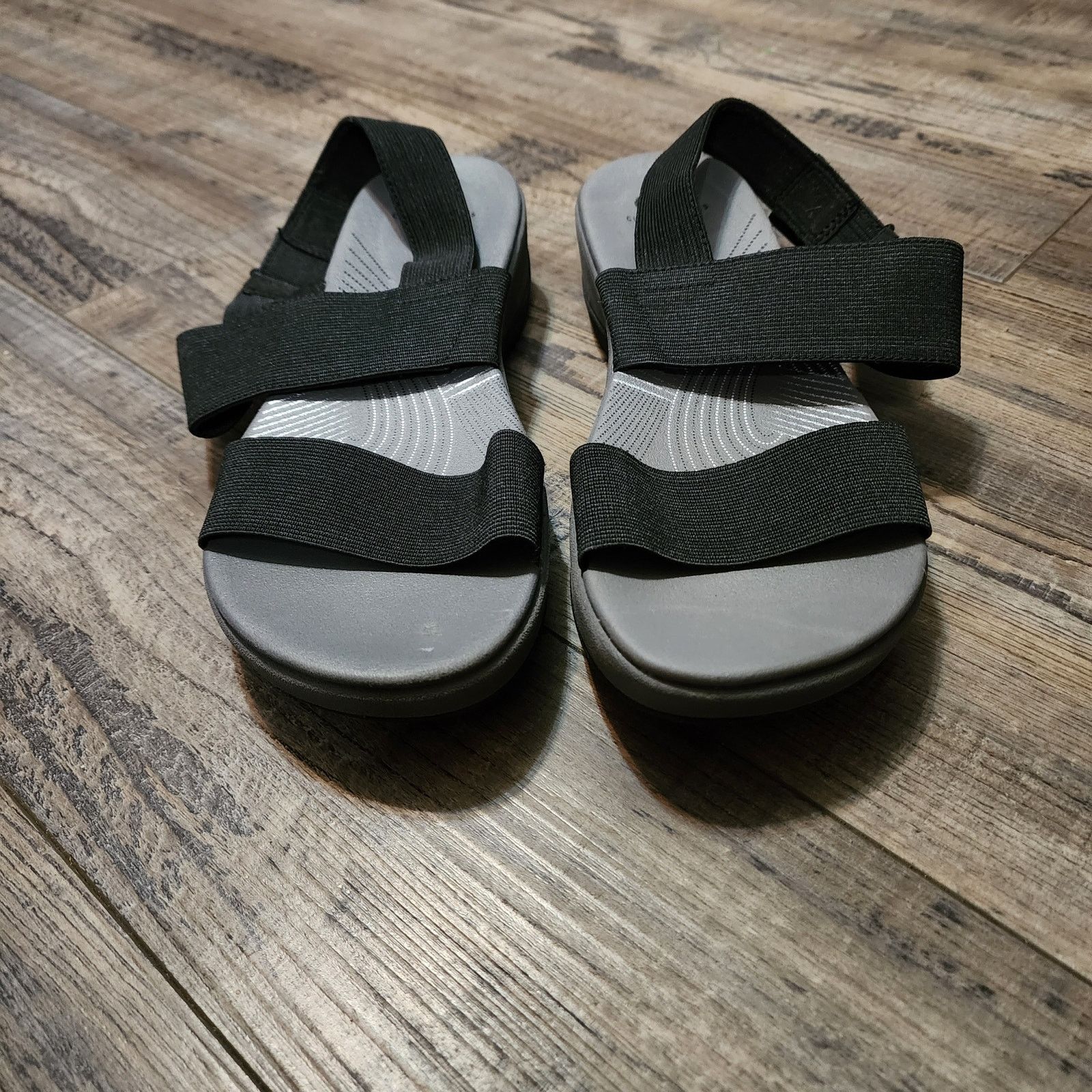Clarks Clarks cloudsteppers sandals black women size 9 new no box Size US 9 / IT 39 - 3 Thumbnail