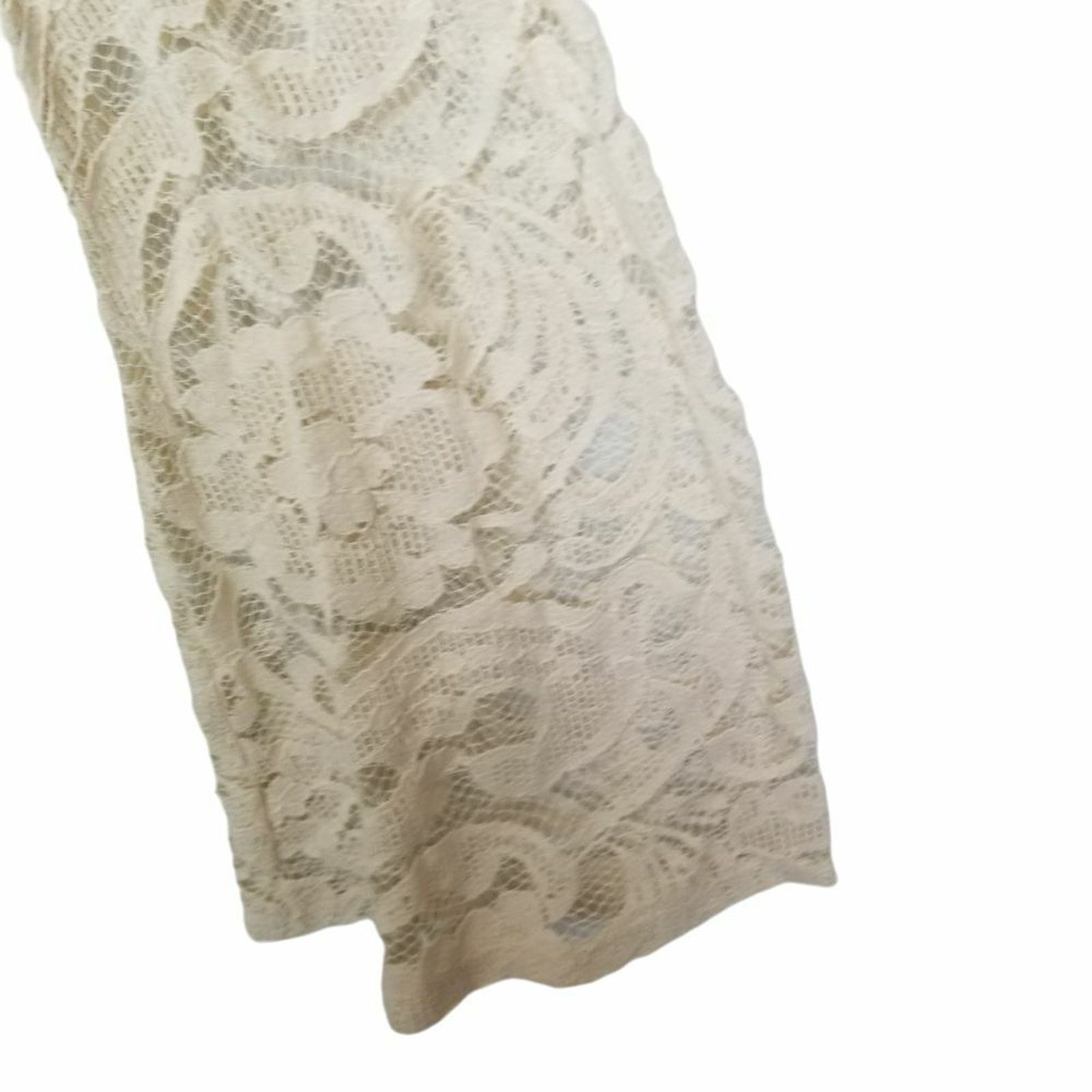 Show Me Your MuMu Show Me Your Mumu Womens Lace Top Size S Floral Hippie Boho Size S / US 4 / IT 40 - 4 Thumbnail