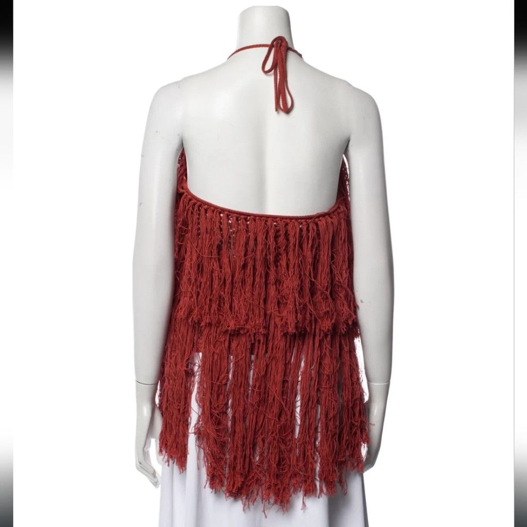 Altuzarra Altuzarra Knit Shirt or Dress in Rust Size L / US 10 / IT 46 - 2 Thumbnail